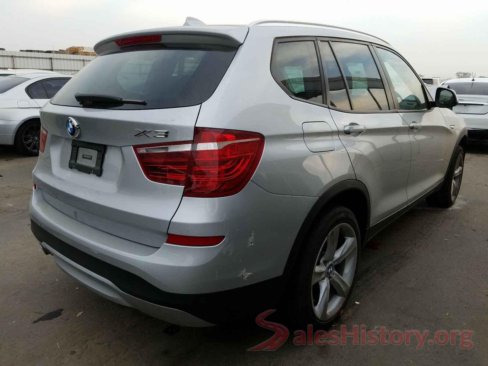 5UXWX9C35H0W80312 2017 BMW X3