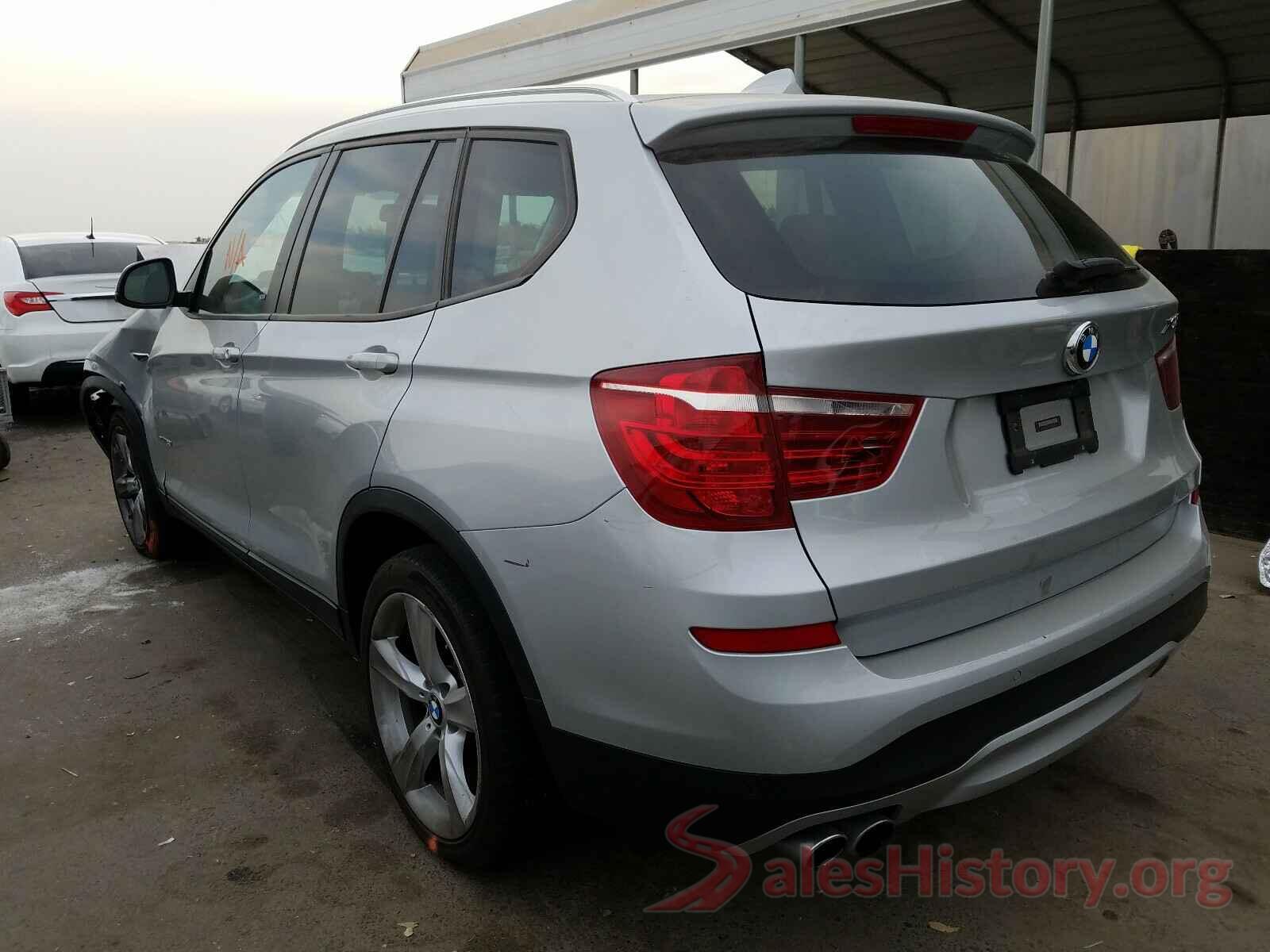 5UXWX9C35H0W80312 2017 BMW X3