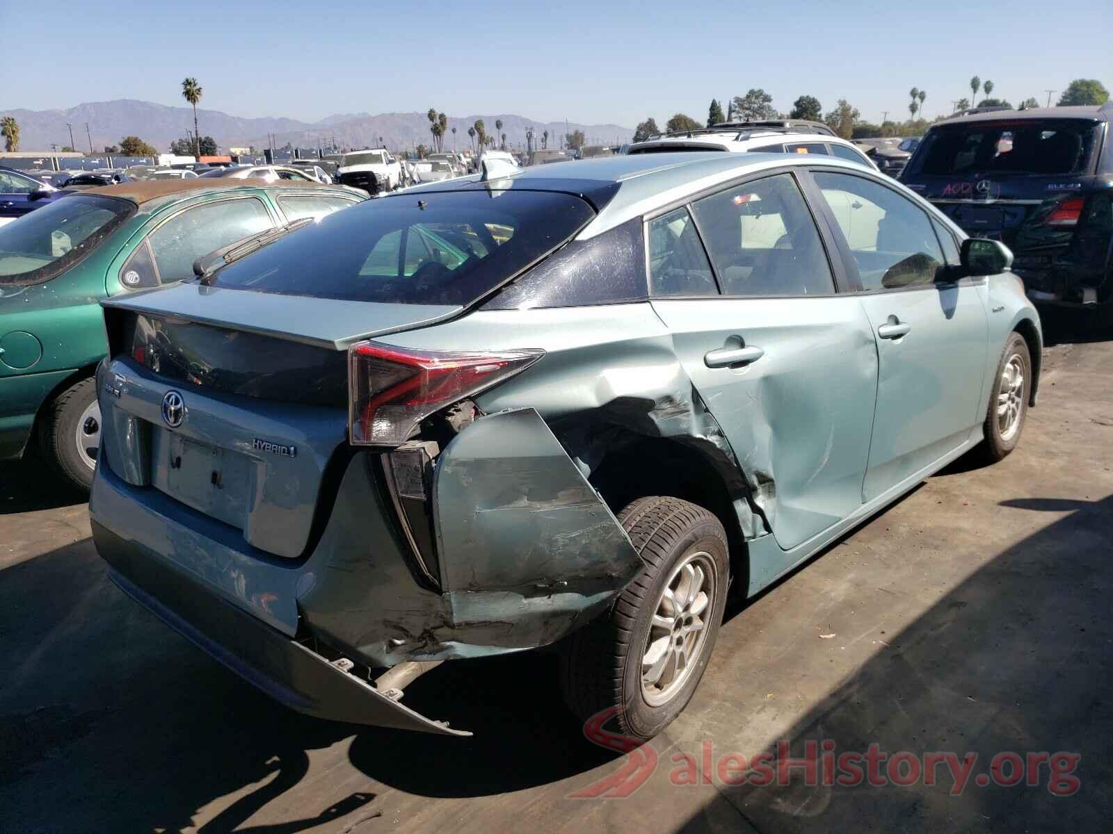 JTDKBRFU6H3038604 2017 TOYOTA PRIUS