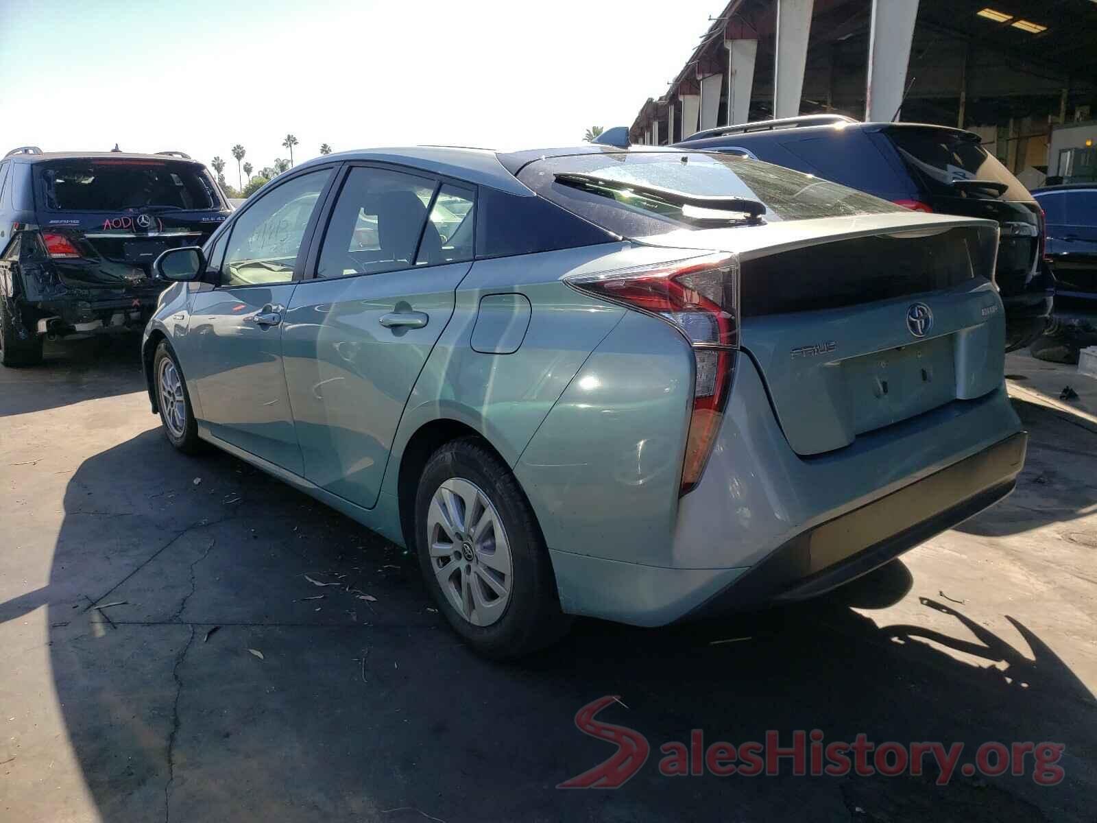 JTDKBRFU6H3038604 2017 TOYOTA PRIUS