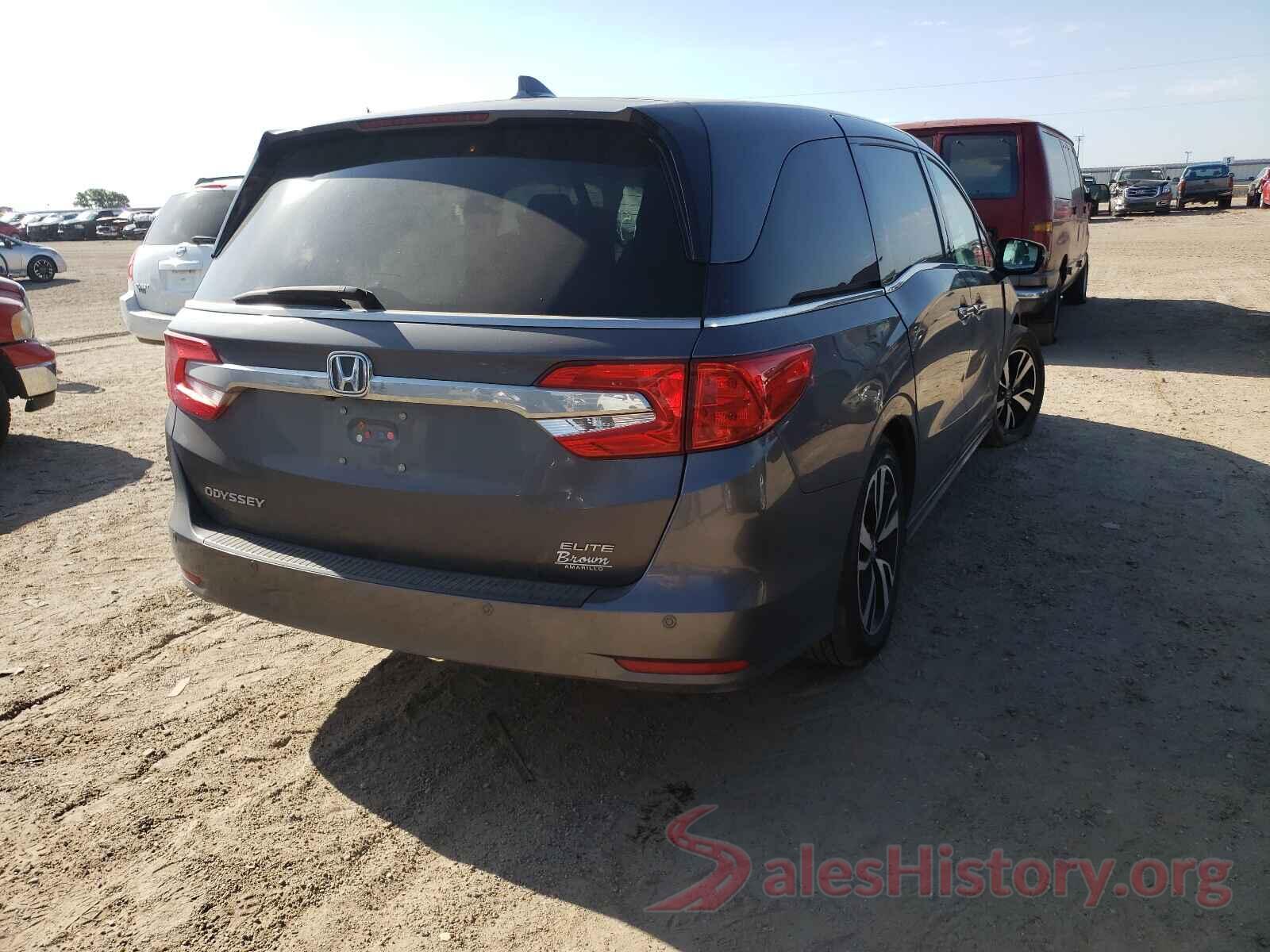 5FNRL6H93JB010898 2018 HONDA ODYSSEY