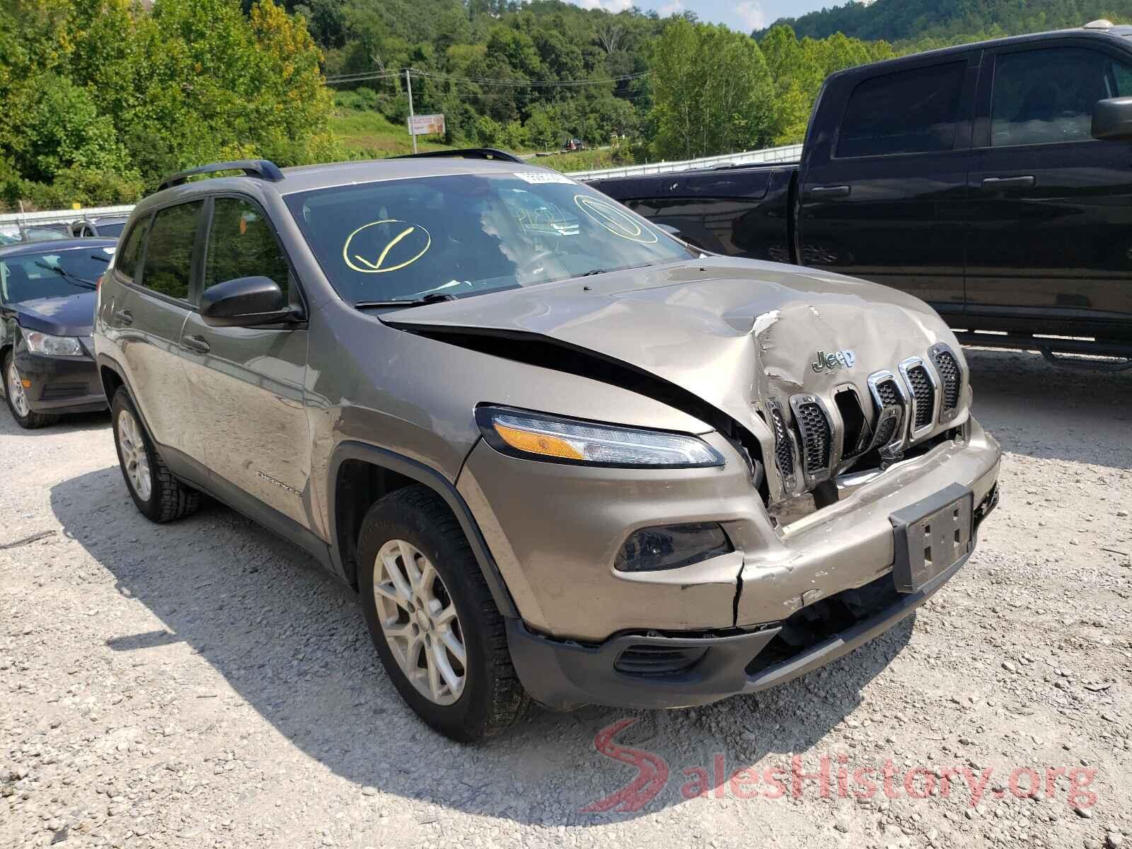 1C4PJMAB7GW349778 2016 JEEP CHEROKEE