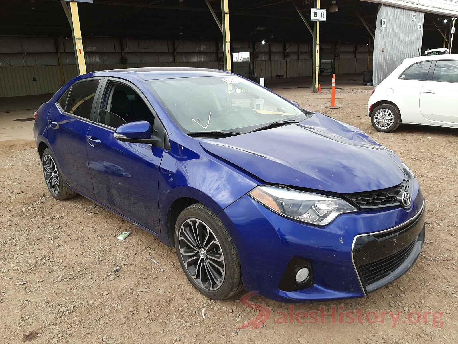 2T1BURHE1GC574284 2016 TOYOTA COROLLA