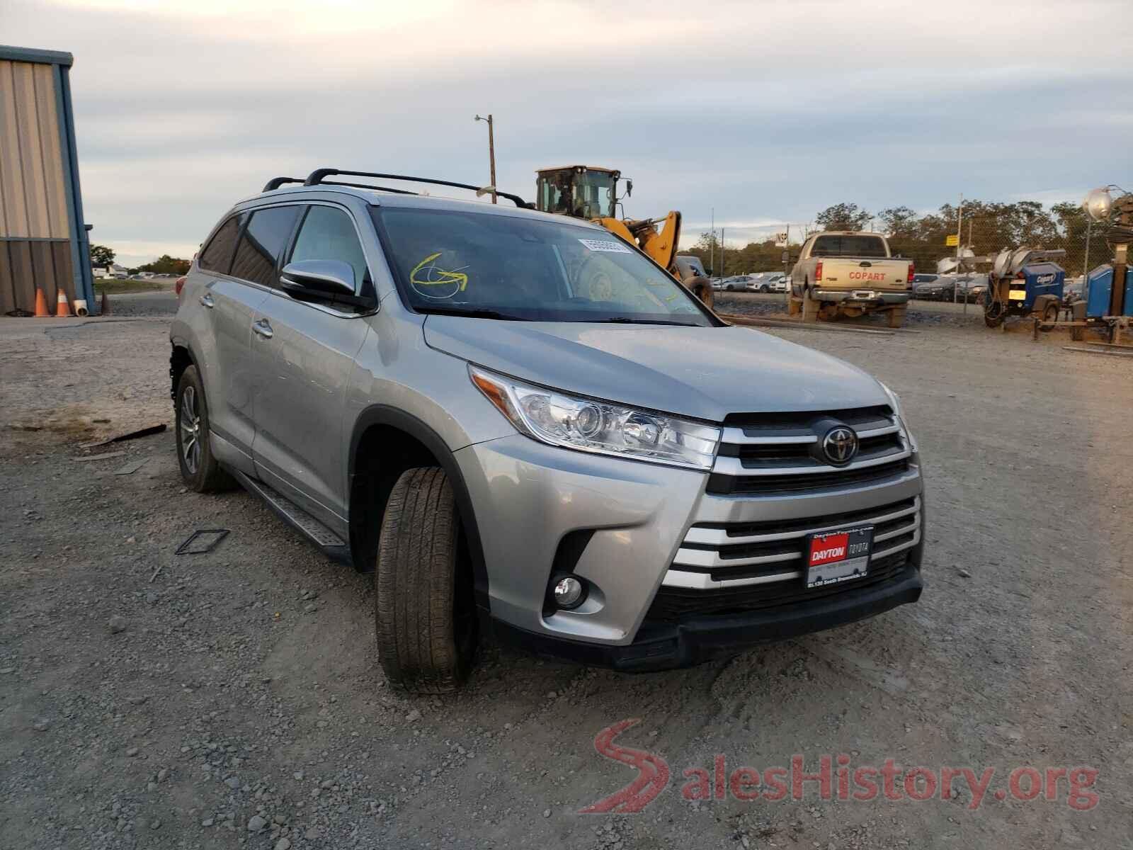 5TDJZRFH4JS545256 2018 TOYOTA HIGHLANDER