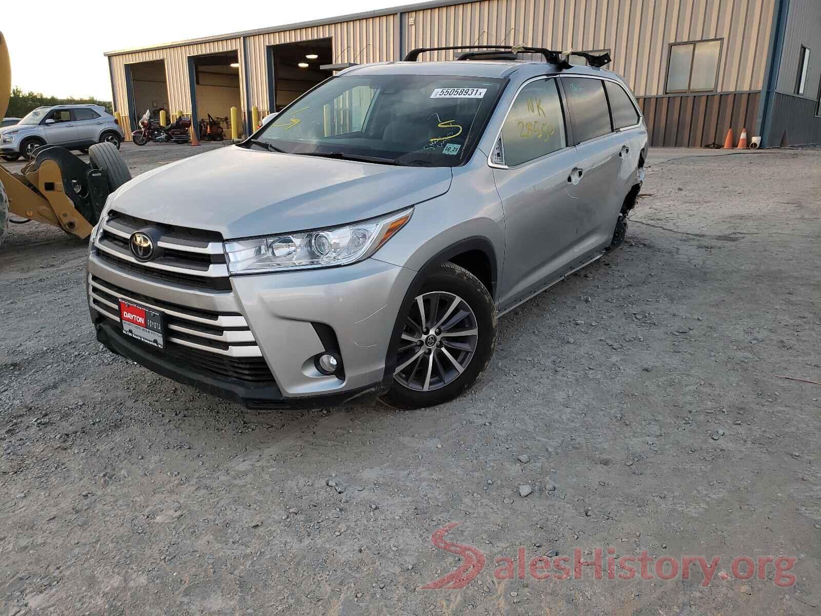 5TDJZRFH4JS545256 2018 TOYOTA HIGHLANDER