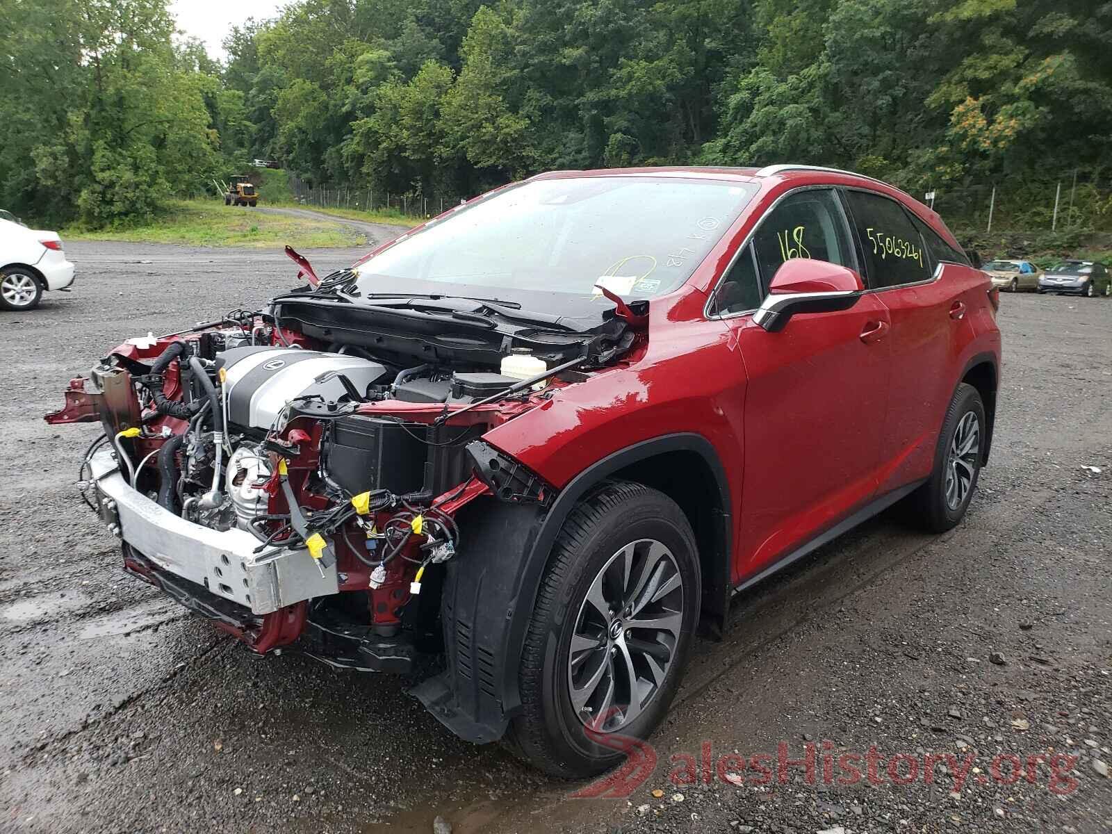 2T2HZMDA2MC301217 2021 LEXUS RX350