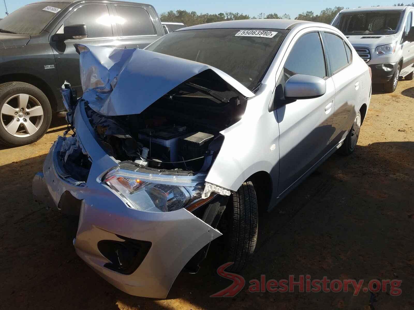 ML32F3FJ7KHF16262 2019 MITSUBISHI MIRAGE