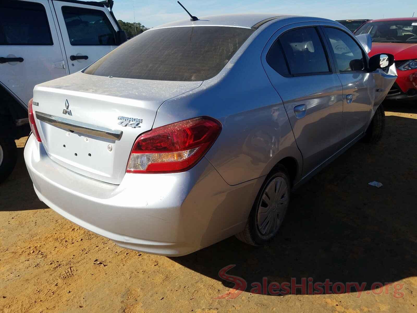 ML32F3FJ7KHF16262 2019 MITSUBISHI MIRAGE