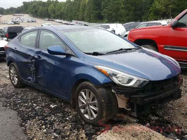 KMHDH4AE4GU585451 2016 HYUNDAI ELANTRA