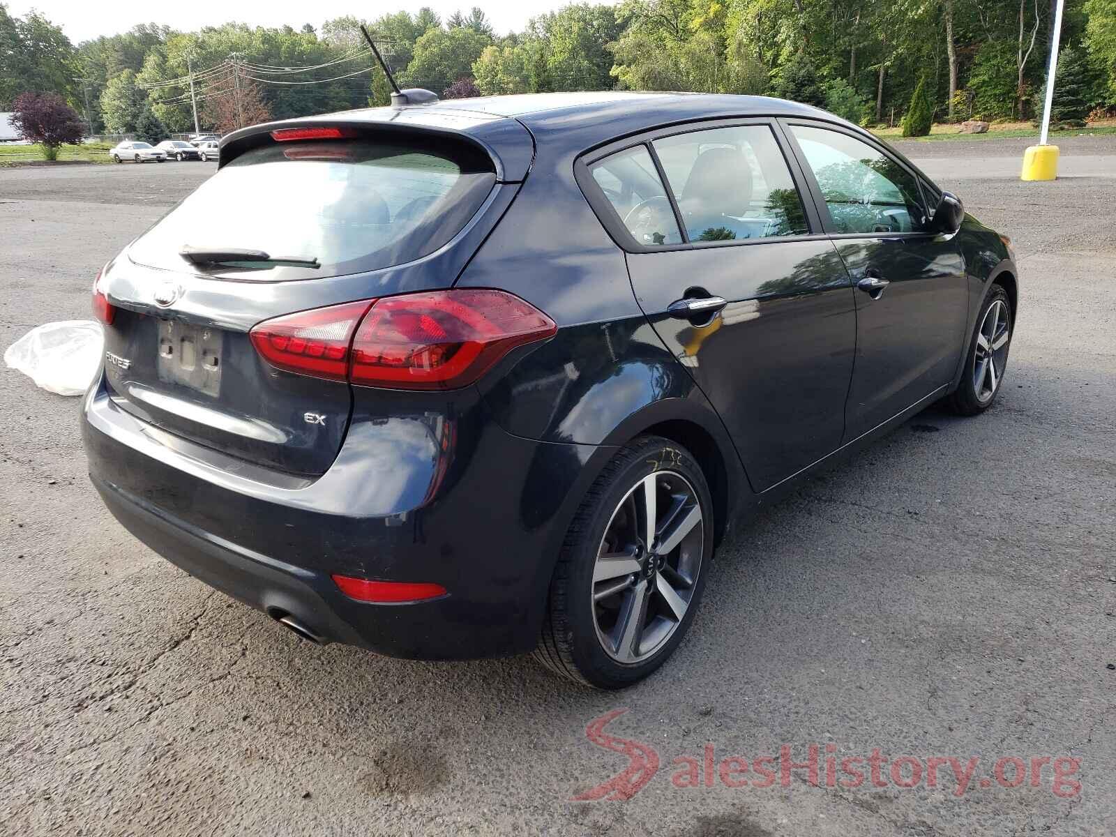 KNAFX5A81J5745140 2018 KIA FORTE