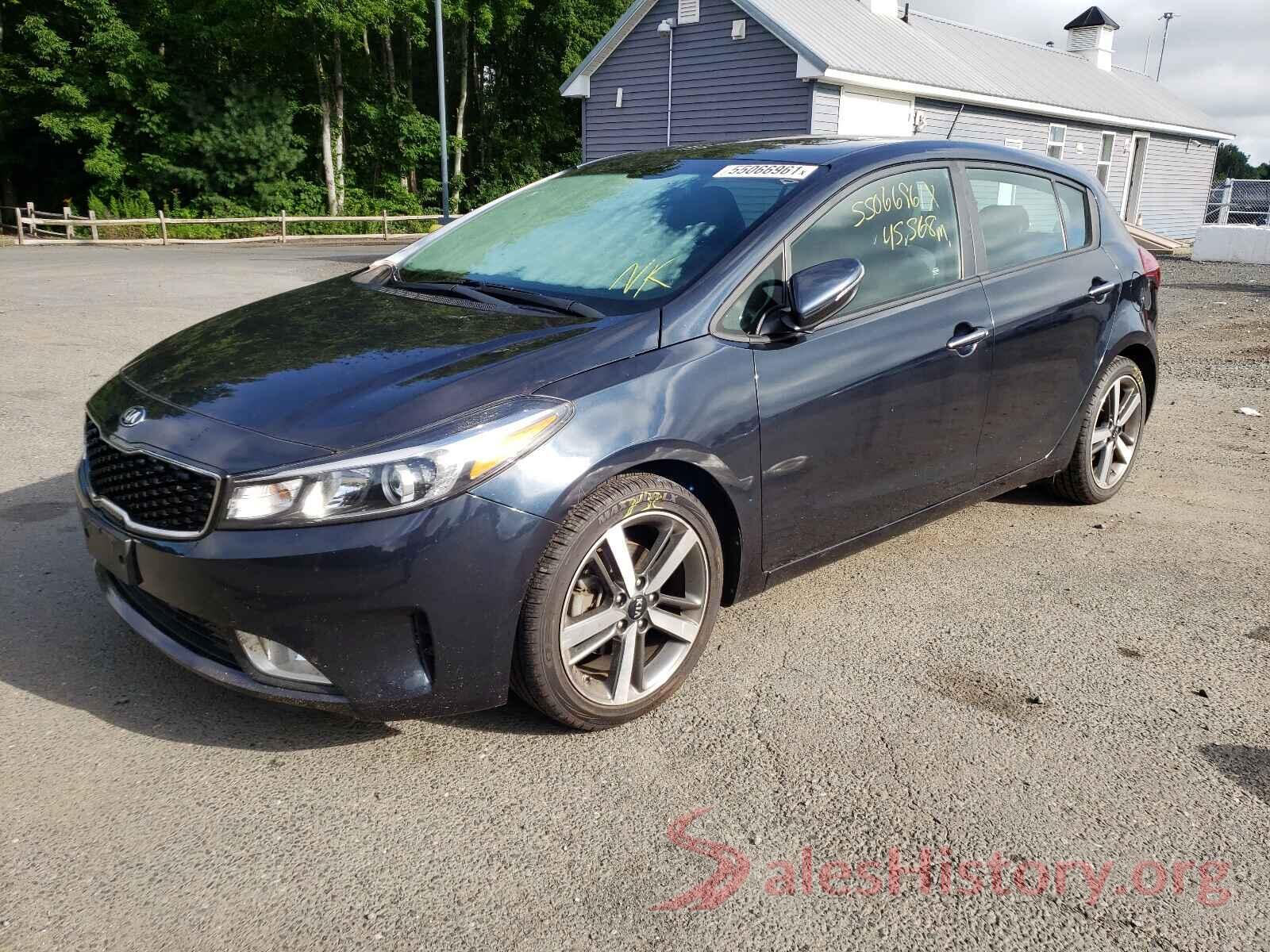 KNAFX5A81J5745140 2018 KIA FORTE