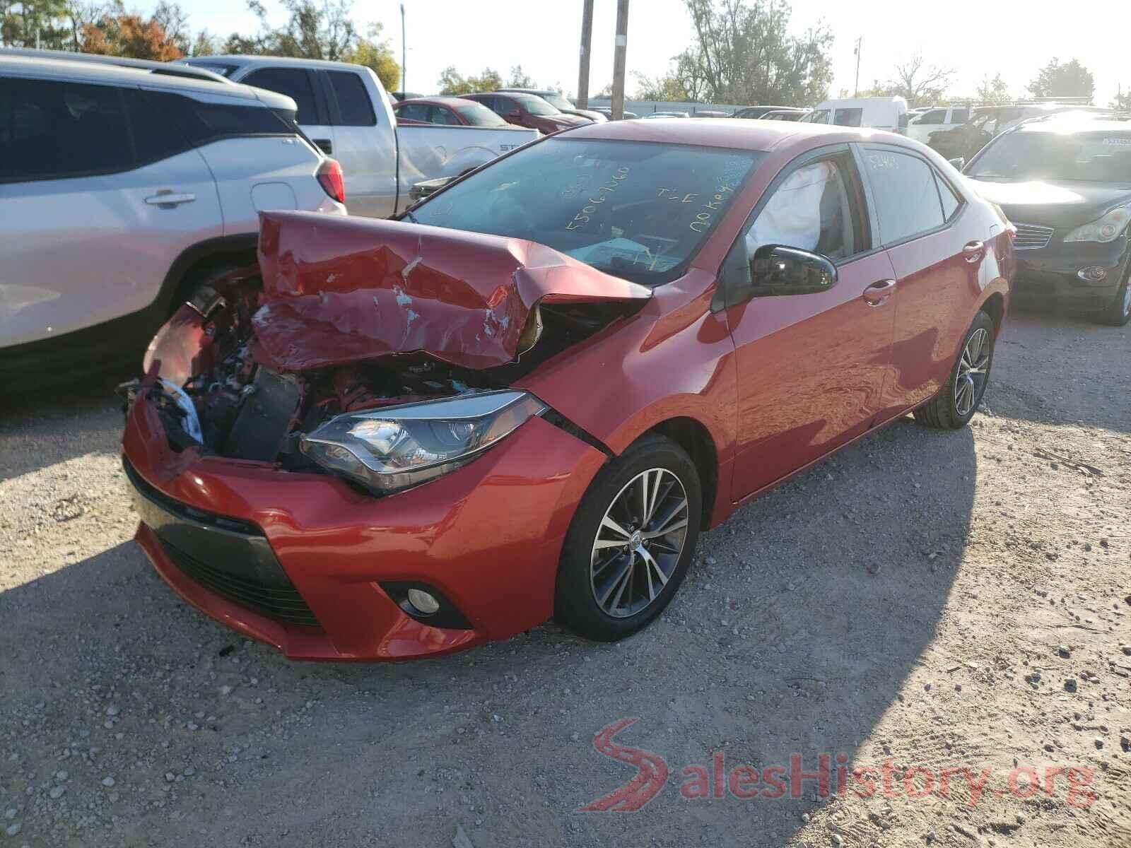 5YFBURHE9GP391909 2016 TOYOTA COROLLA