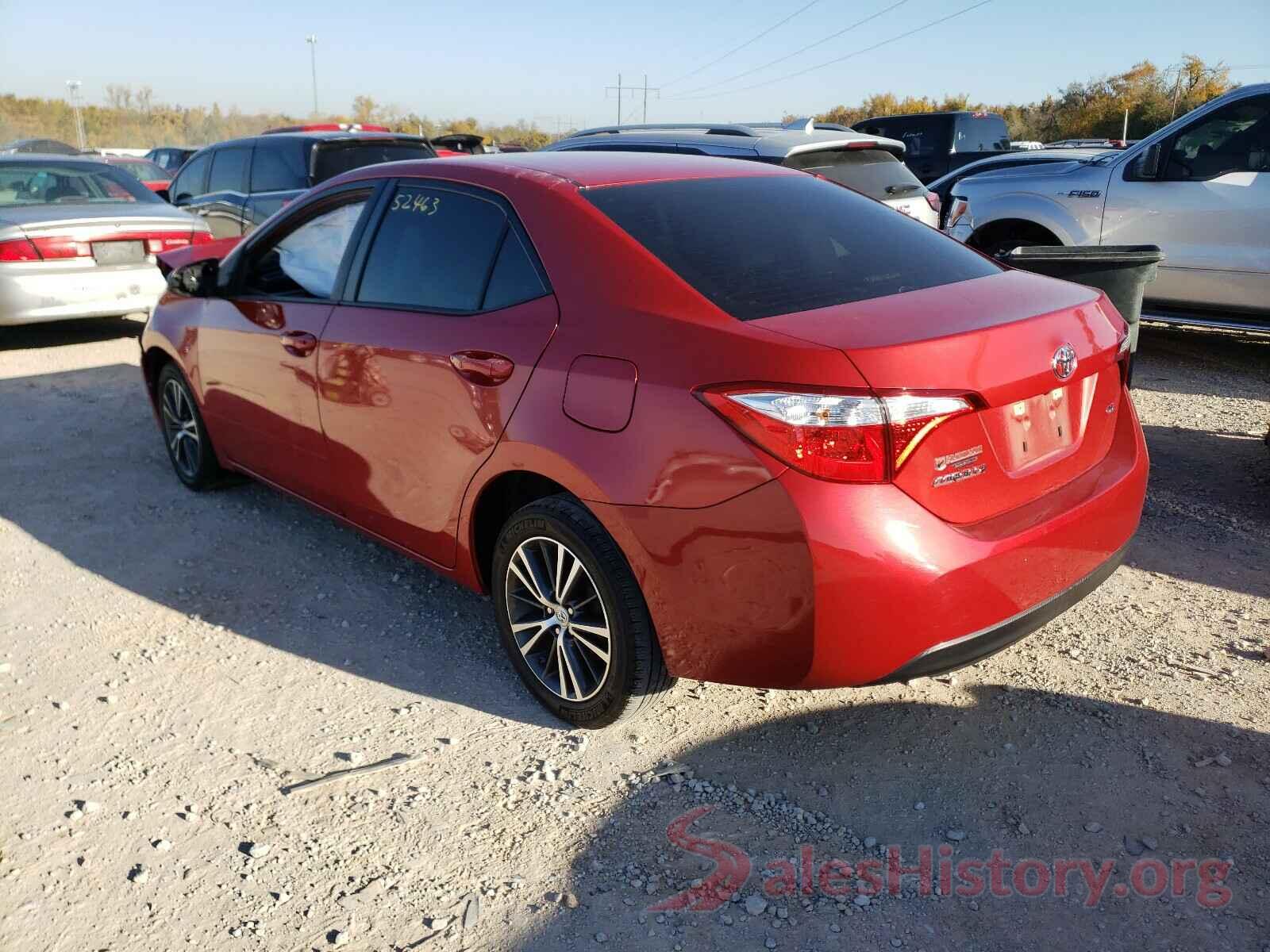 5YFBURHE9GP391909 2016 TOYOTA COROLLA