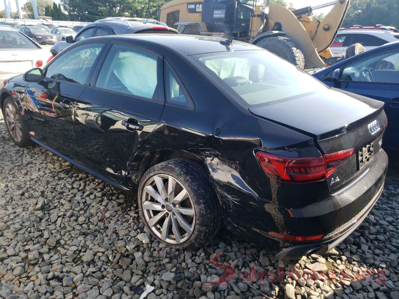 WAUDNAF47JA096009 2018 AUDI A4