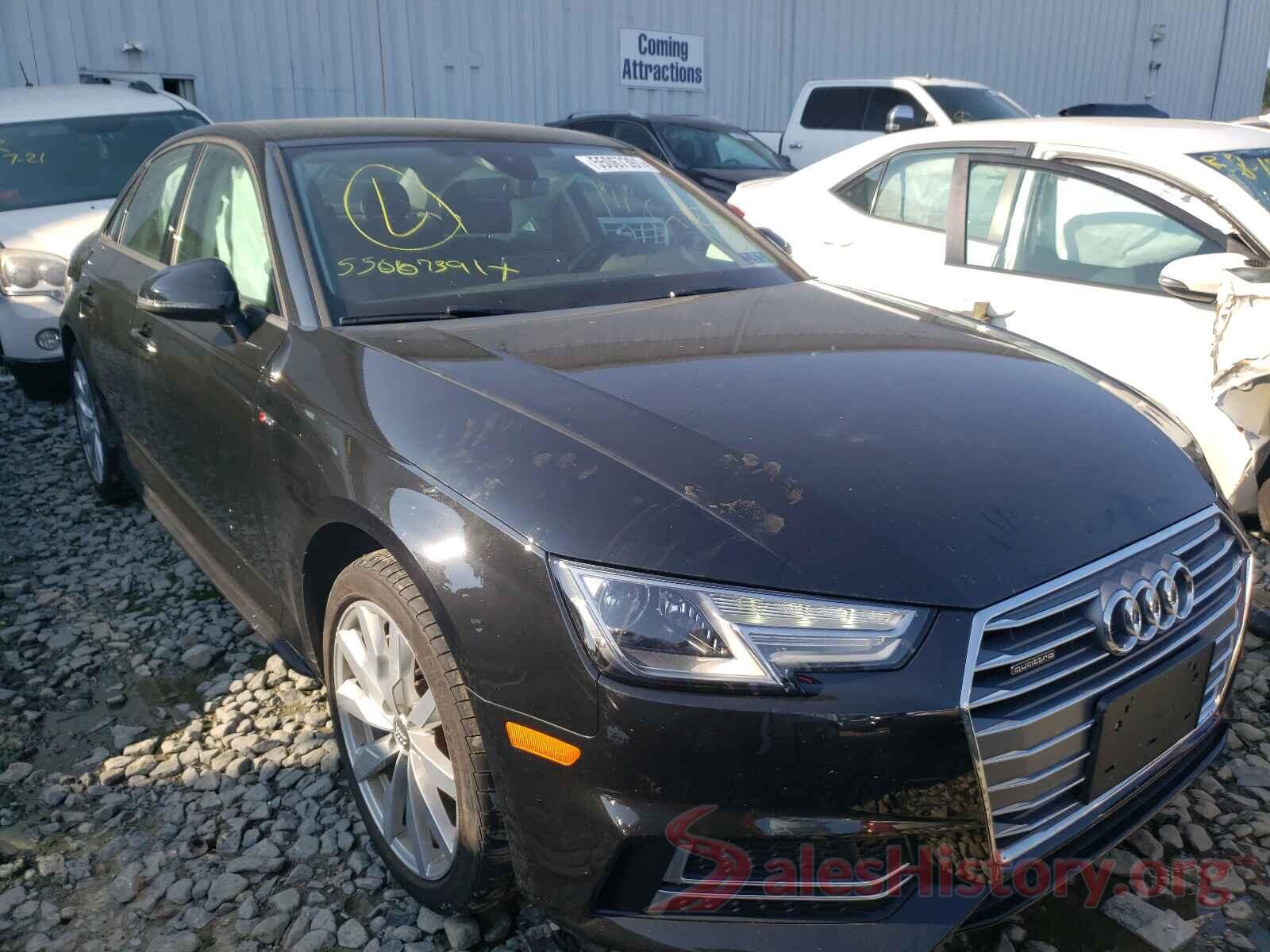 WAUDNAF47JA096009 2018 AUDI A4