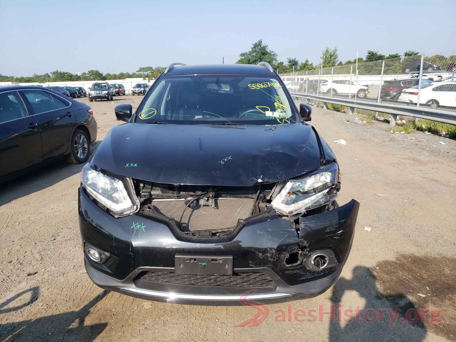 KNMAT2MV5GP691718 2016 NISSAN ROGUE