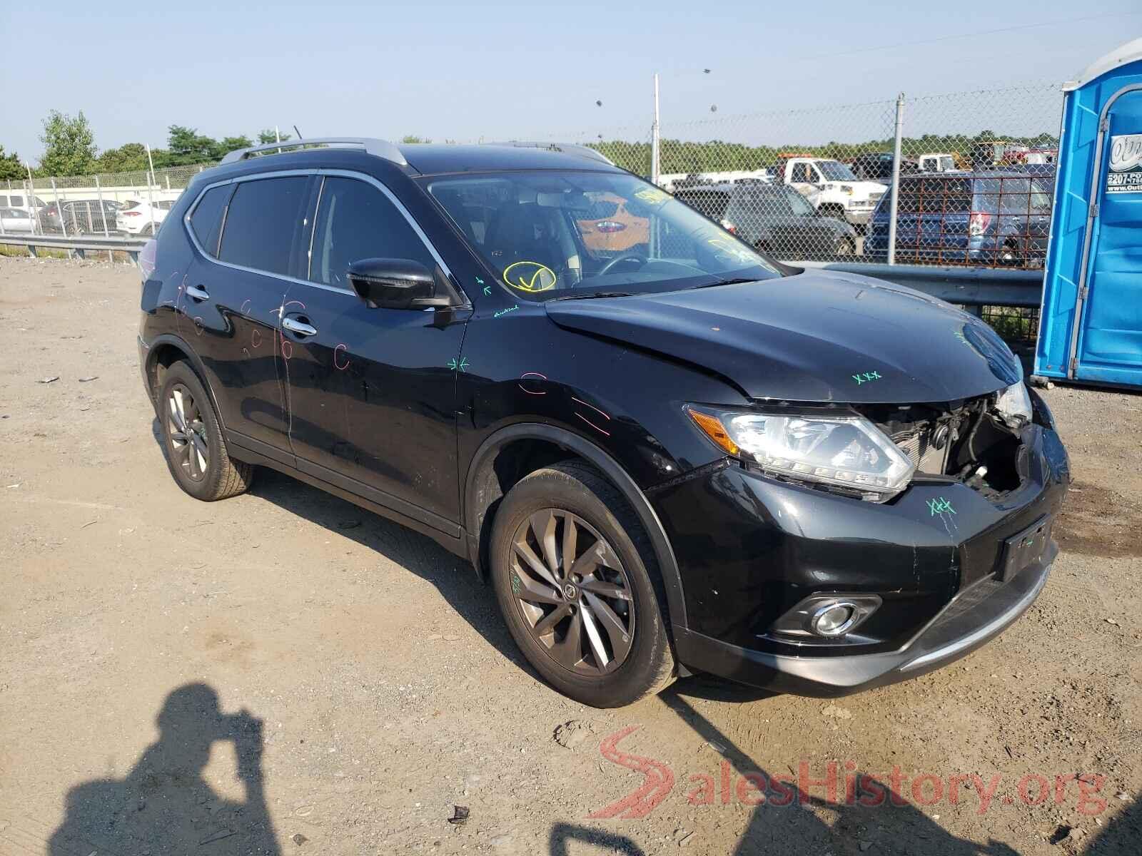 KNMAT2MV5GP691718 2016 NISSAN ROGUE