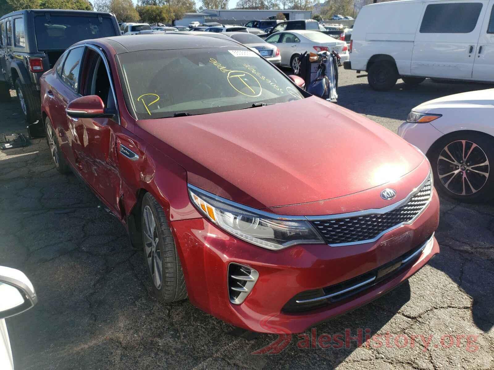 5XXGW4L23GG046237 2016 KIA OPTIMA