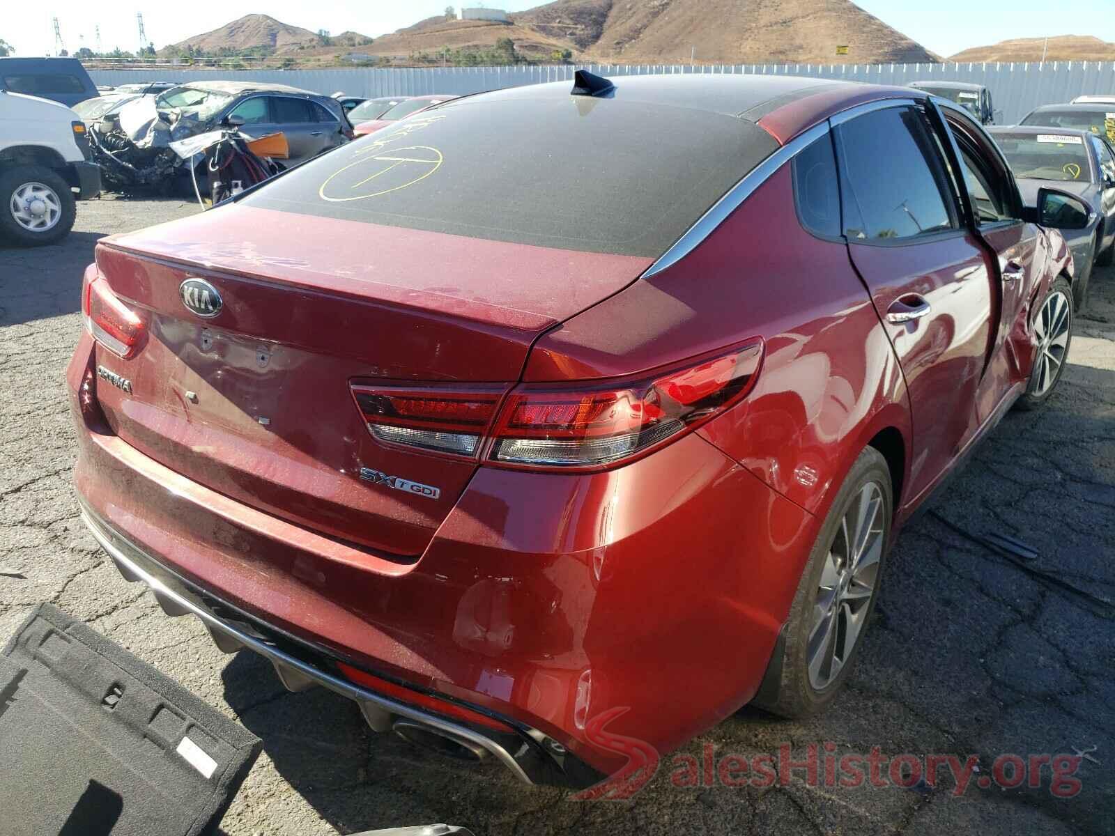 5XXGW4L23GG046237 2016 KIA OPTIMA