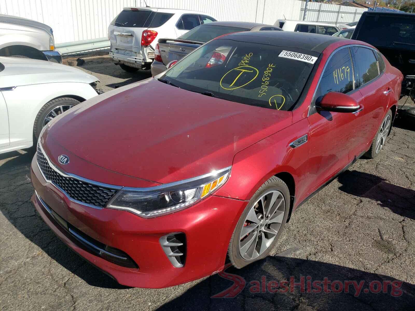 5XXGW4L23GG046237 2016 KIA OPTIMA