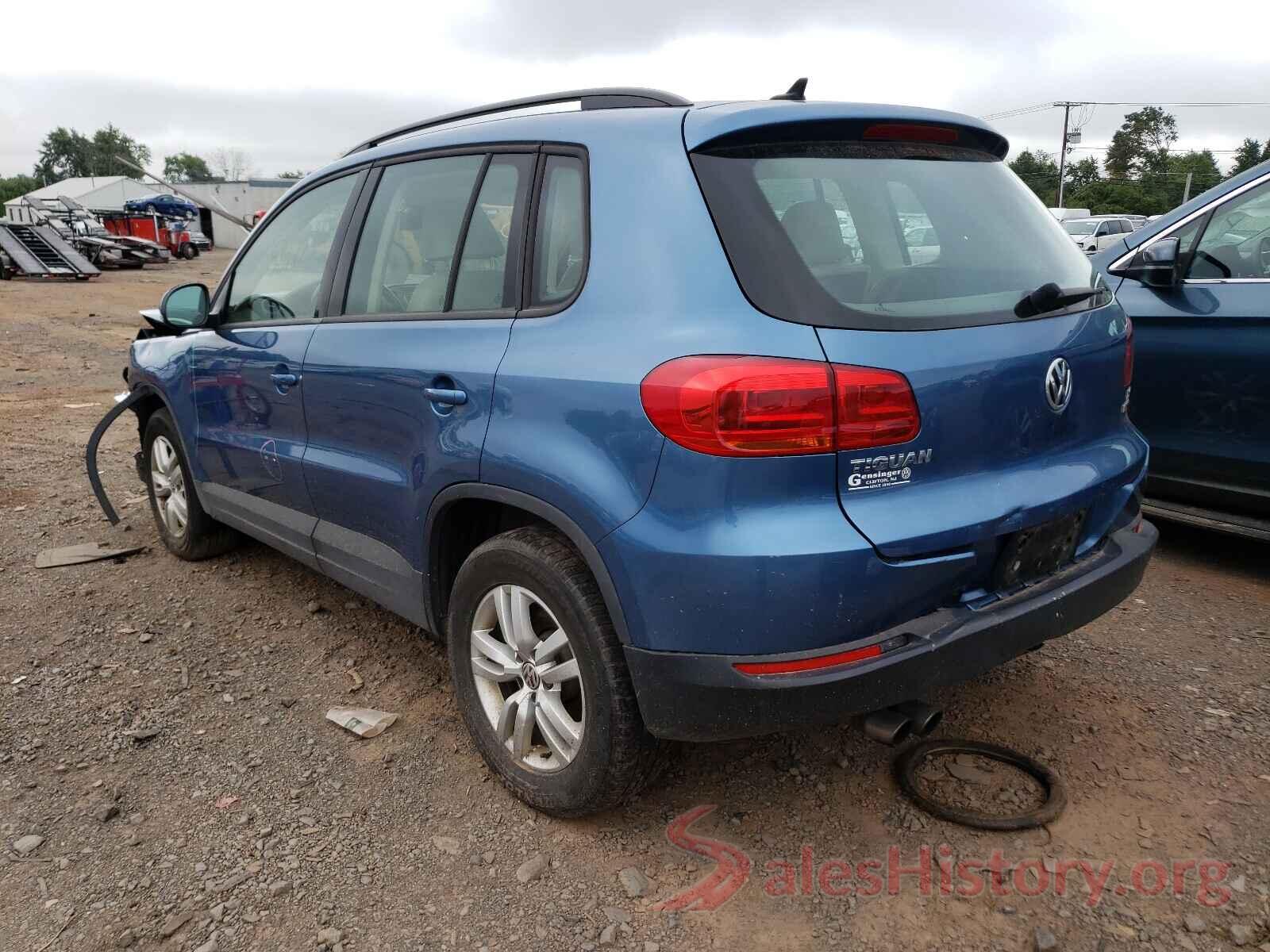 WVGBV7AX3HK027168 2017 VOLKSWAGEN TIGUAN