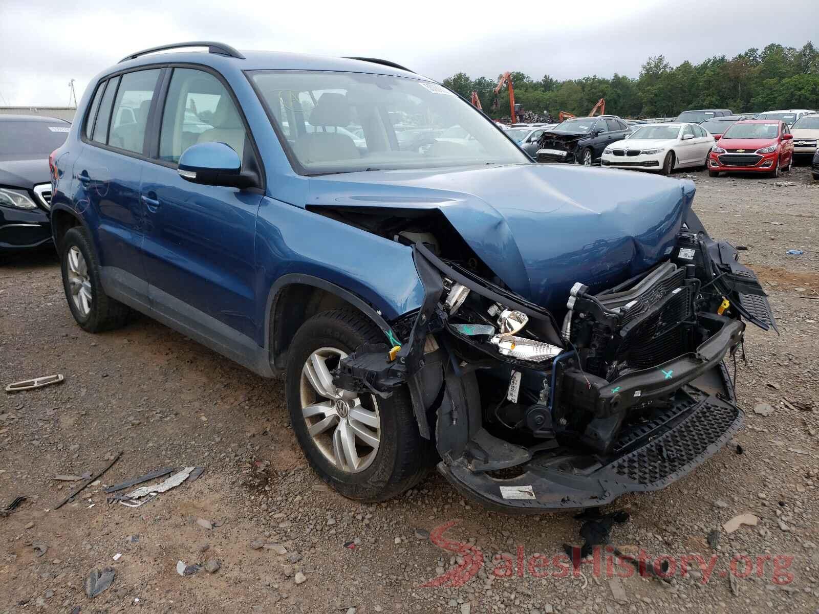 WVGBV7AX3HK027168 2017 VOLKSWAGEN TIGUAN