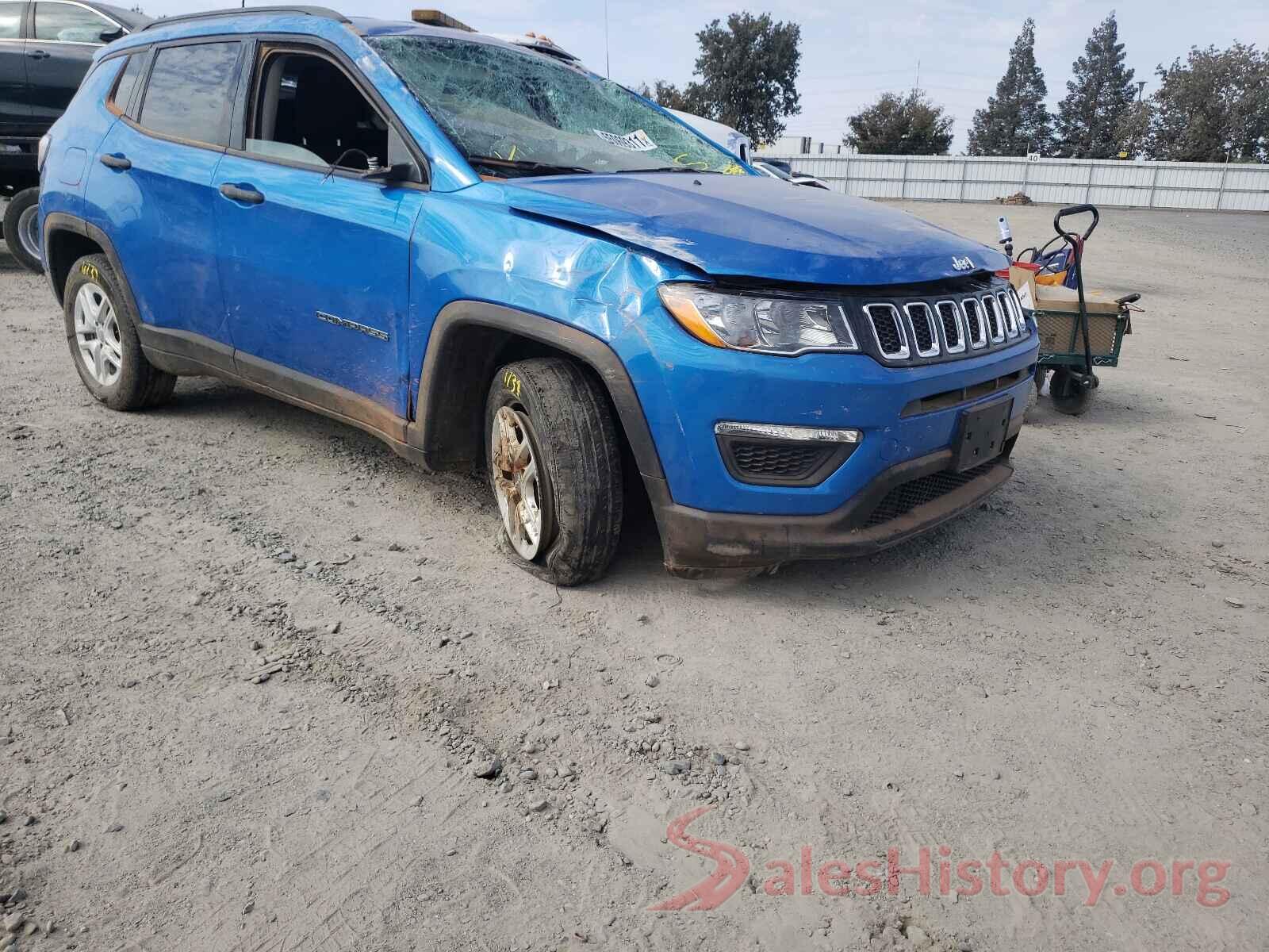 3C4NJCAB4JT182276 2018 JEEP COMPASS