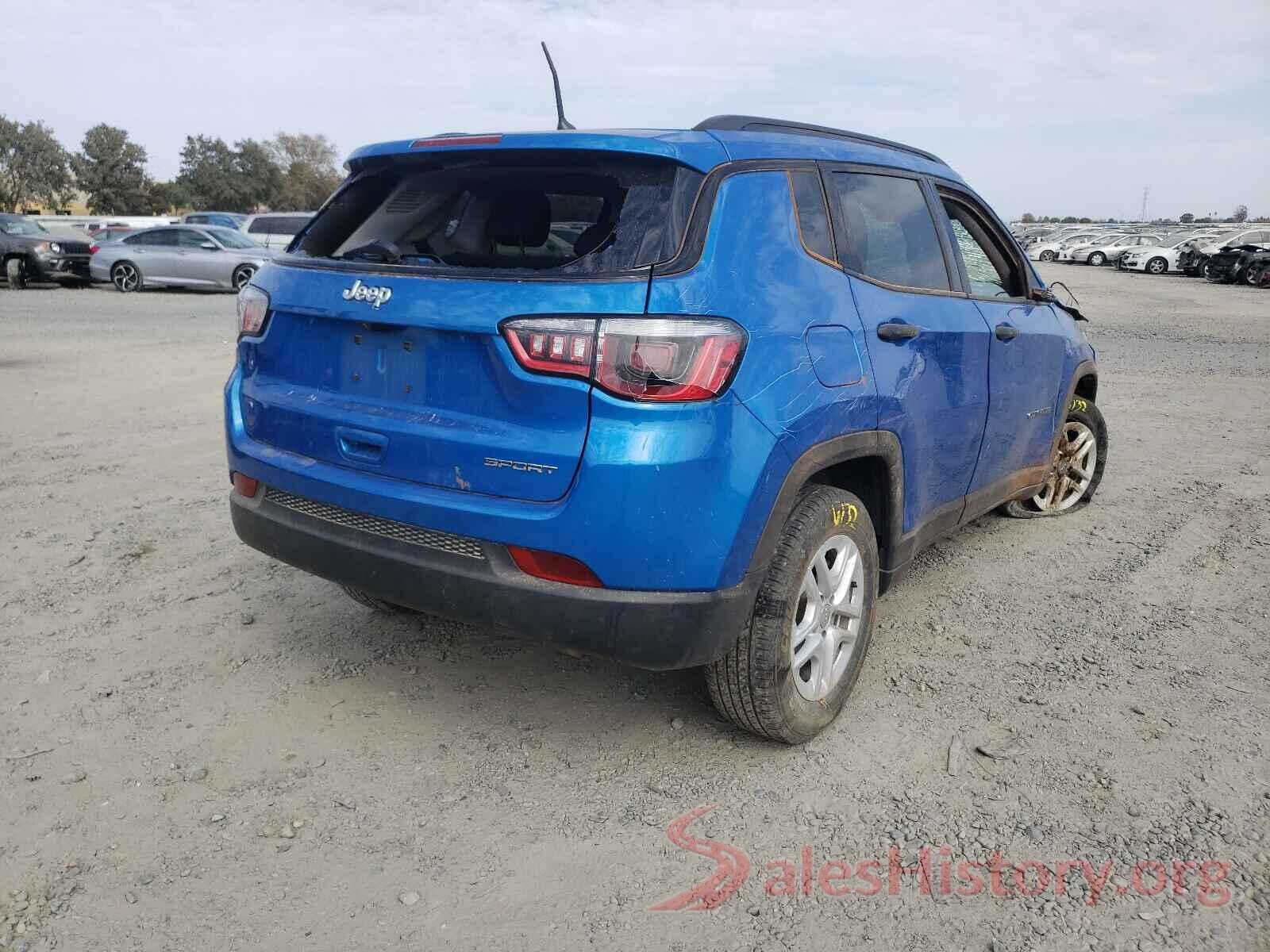 3C4NJCAB4JT182276 2018 JEEP COMPASS