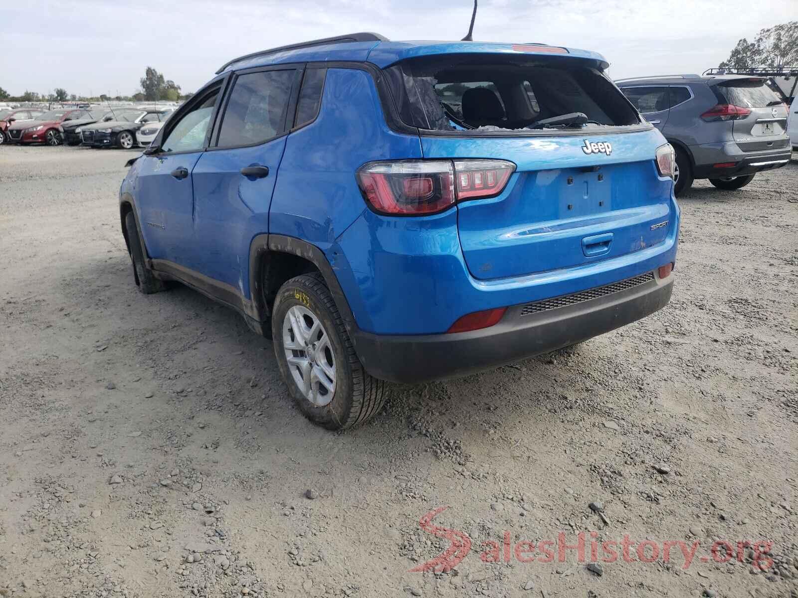 3C4NJCAB4JT182276 2018 JEEP COMPASS