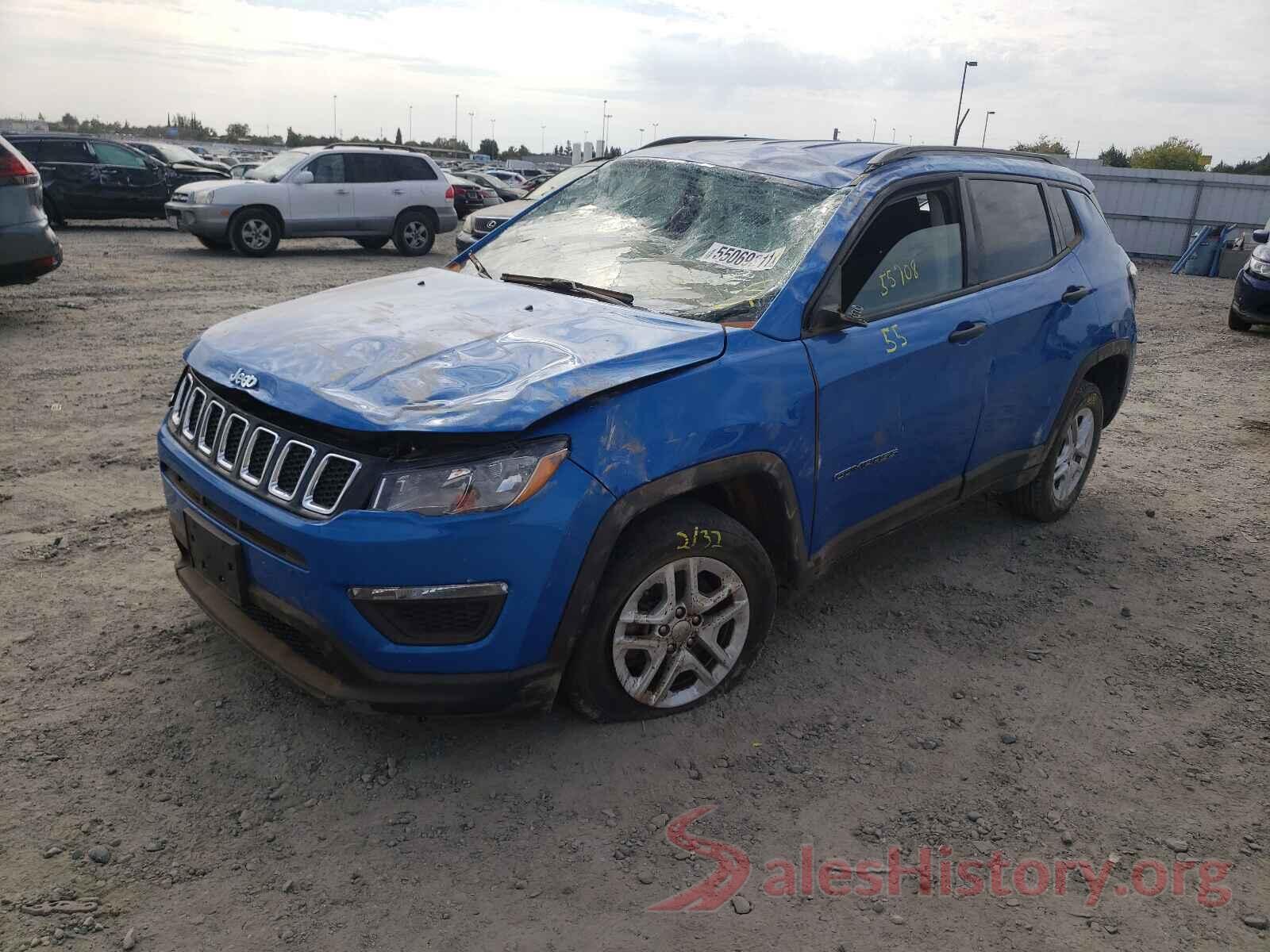 3C4NJCAB4JT182276 2018 JEEP COMPASS