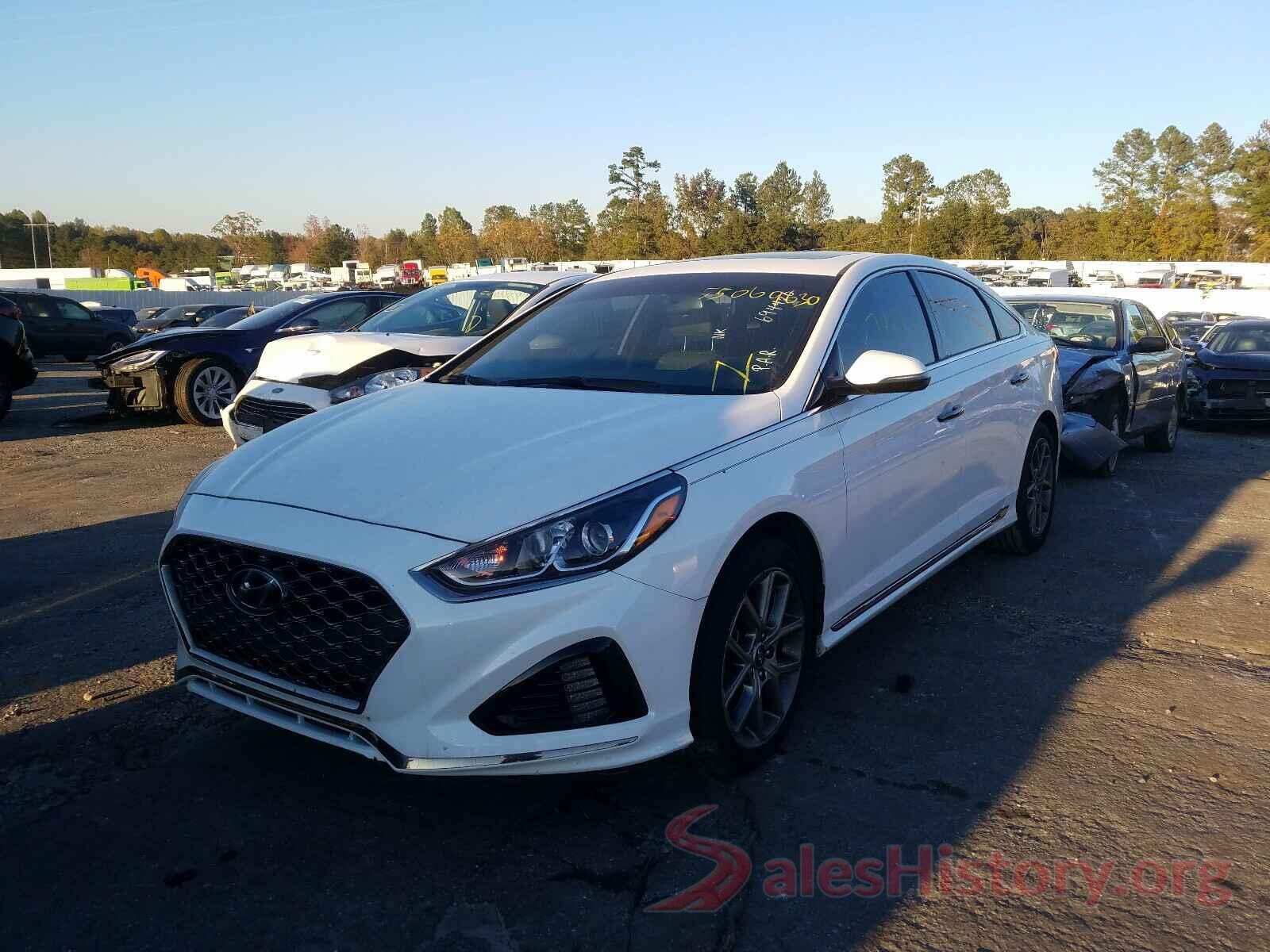 5NPE34AB3JH694420 2018 HYUNDAI SONATA