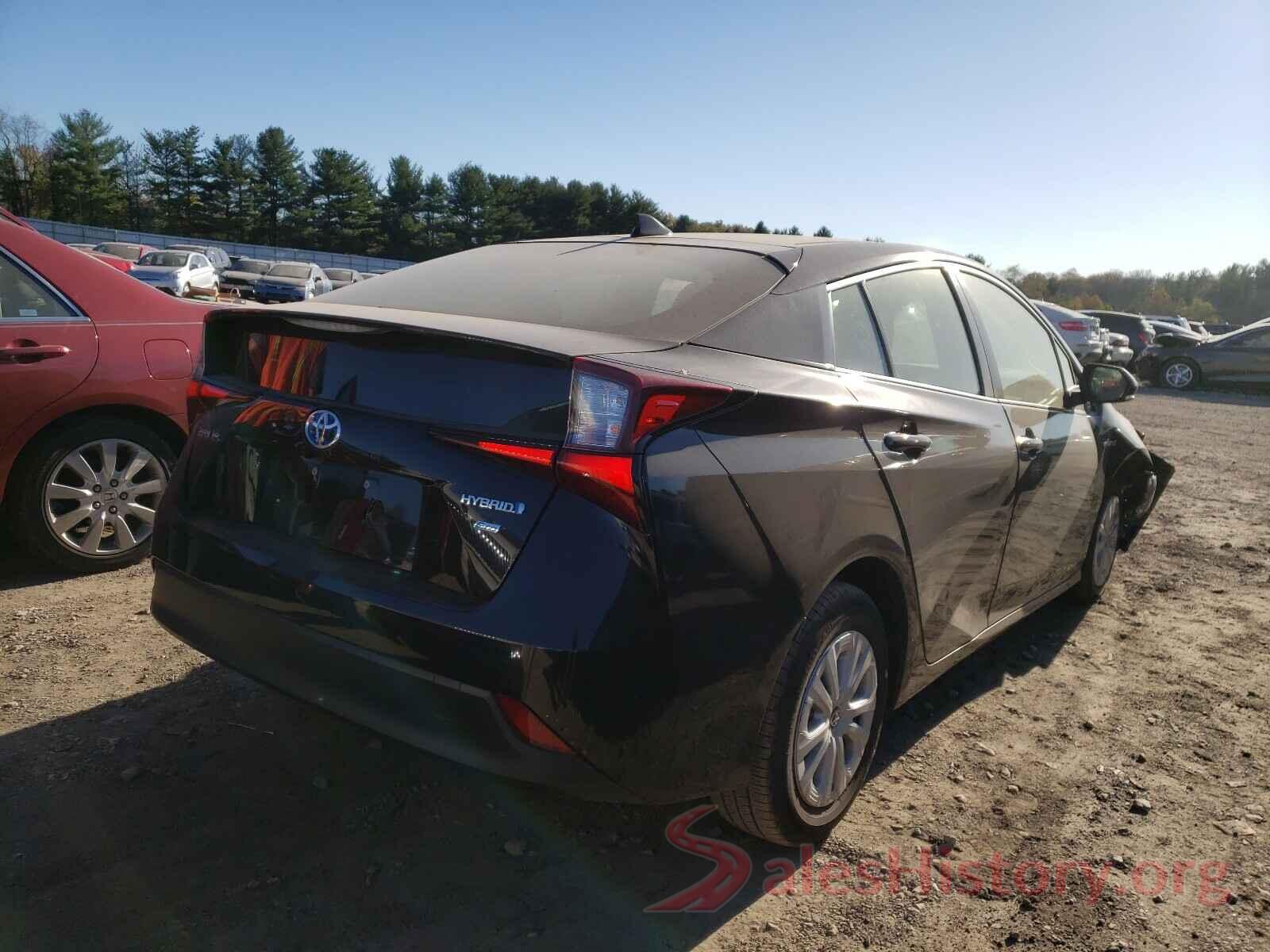 JTDKARFUXK3094250 2019 TOYOTA PRIUS