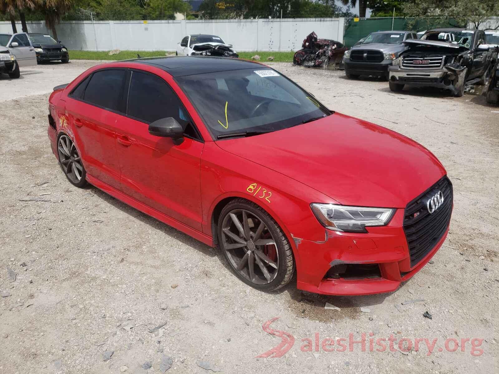 WAUB1GFF0H1049325 2017 AUDI S3