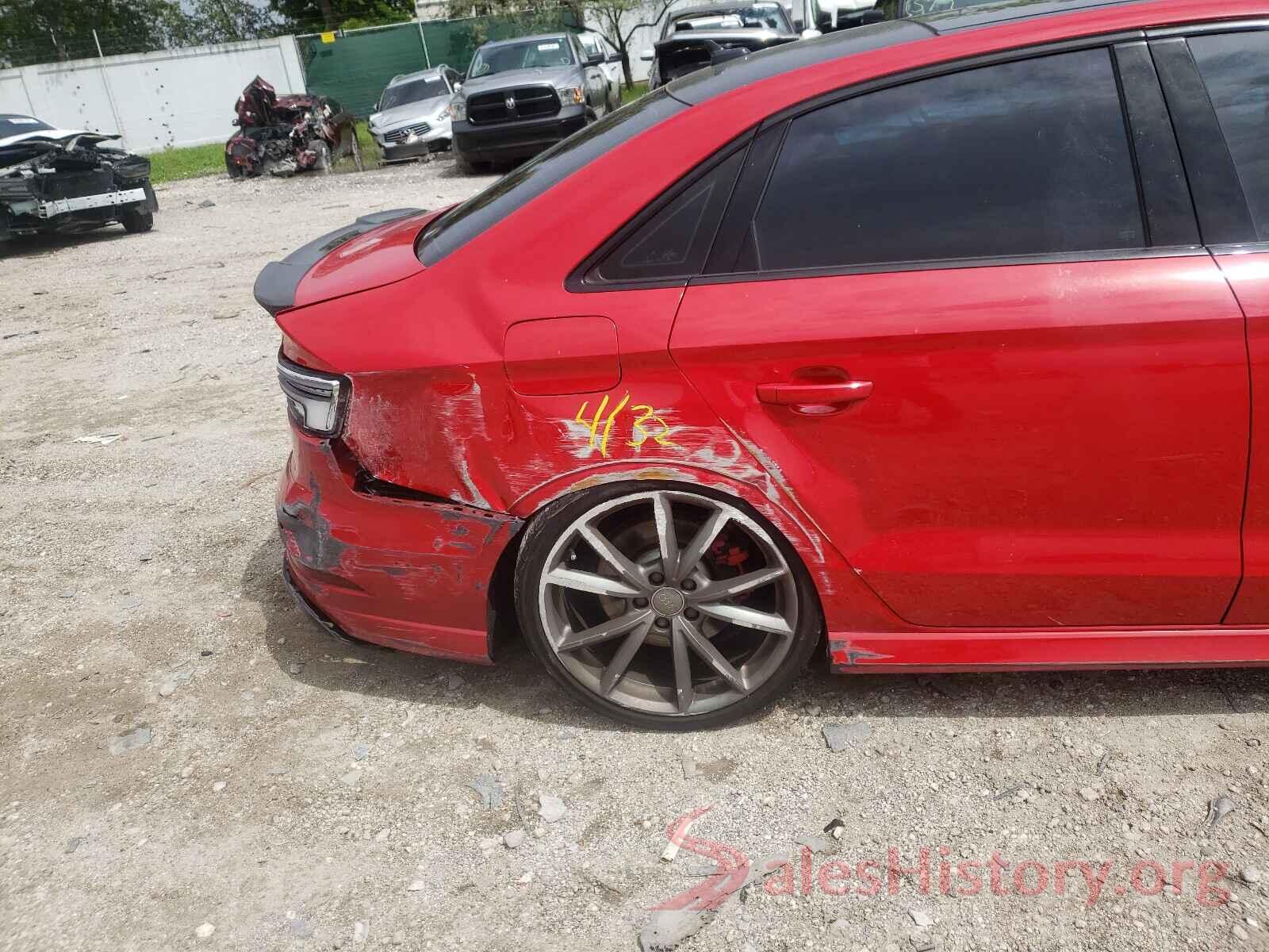 WAUB1GFF0H1049325 2017 AUDI S3