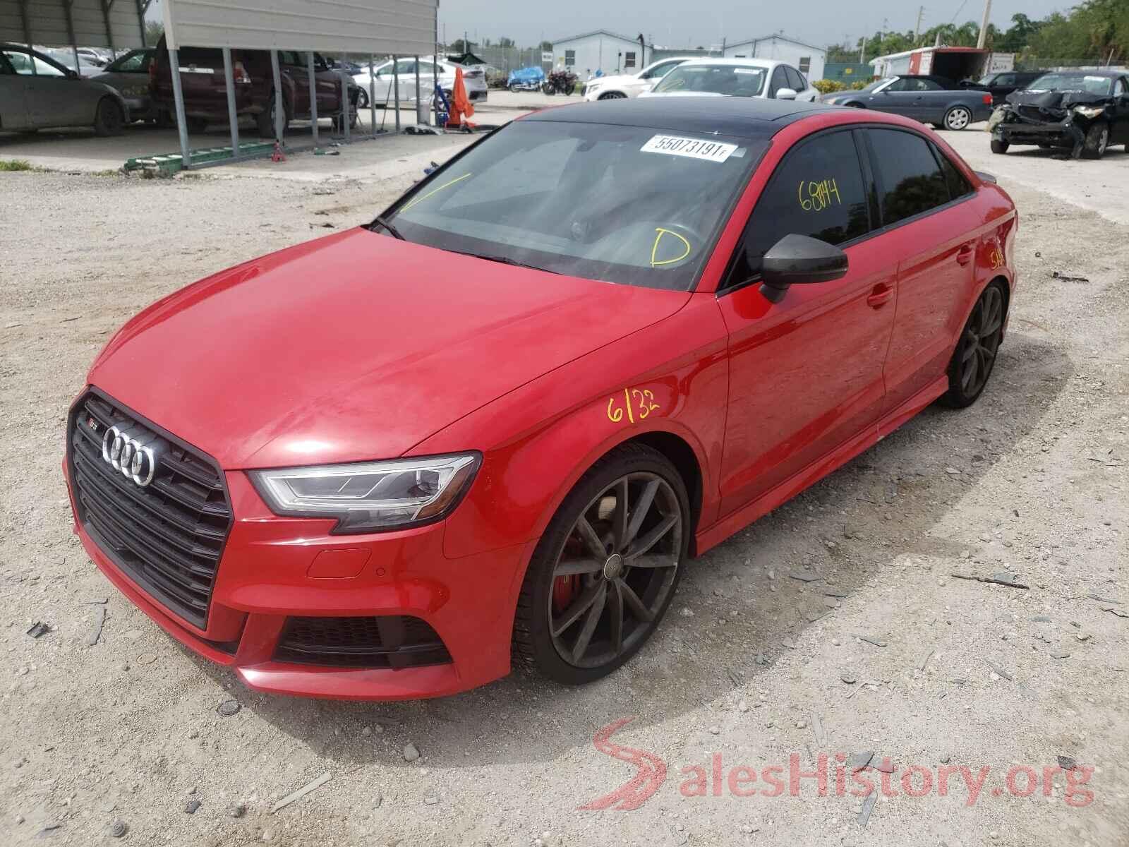 WAUB1GFF0H1049325 2017 AUDI S3