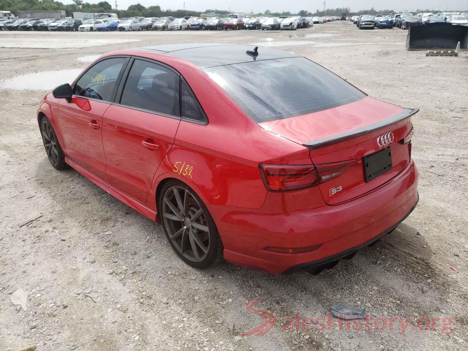 WAUB1GFF0H1049325 2017 AUDI S3