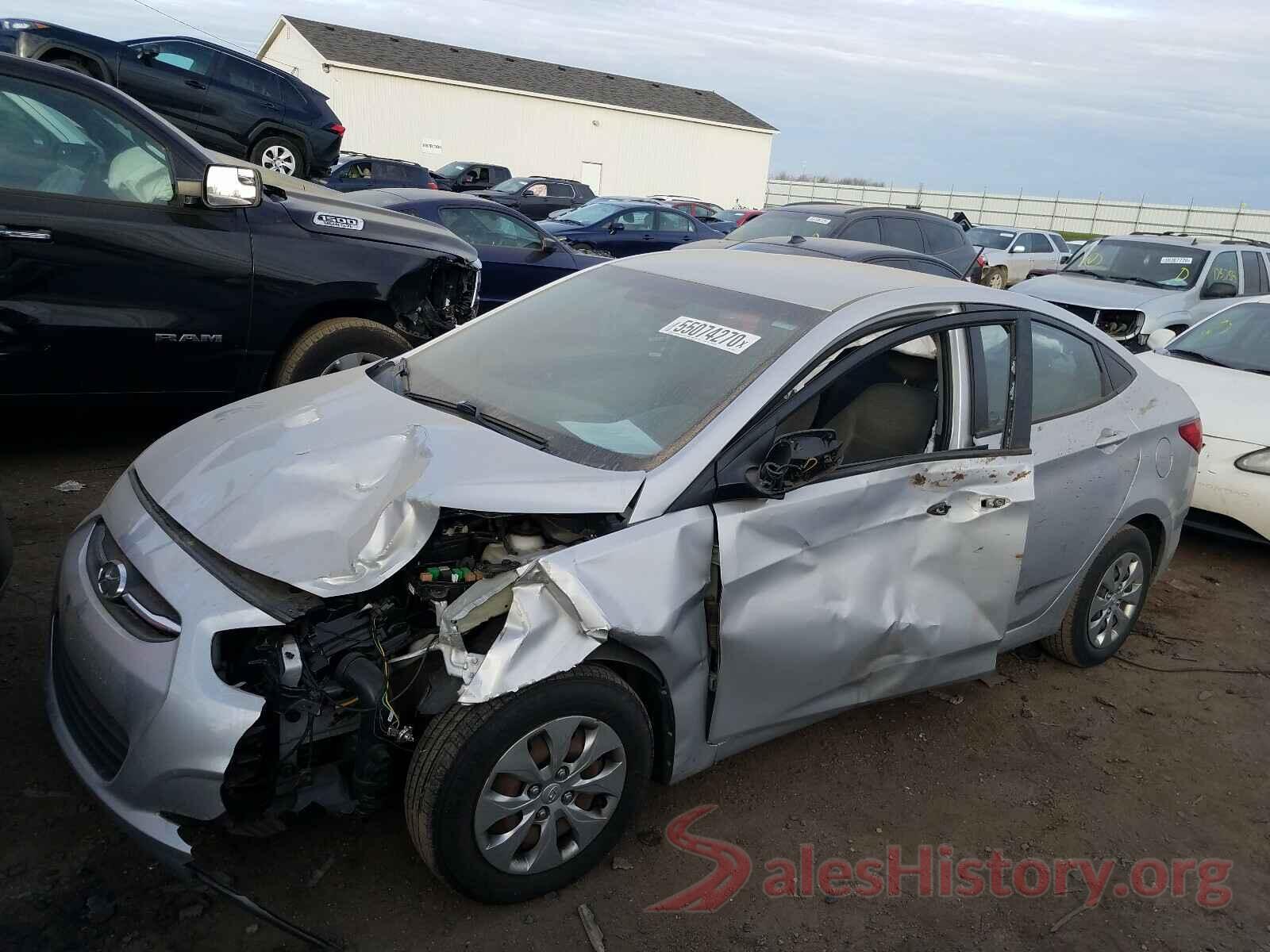 KMHCT4AE6GU964462 2016 HYUNDAI ACCENT