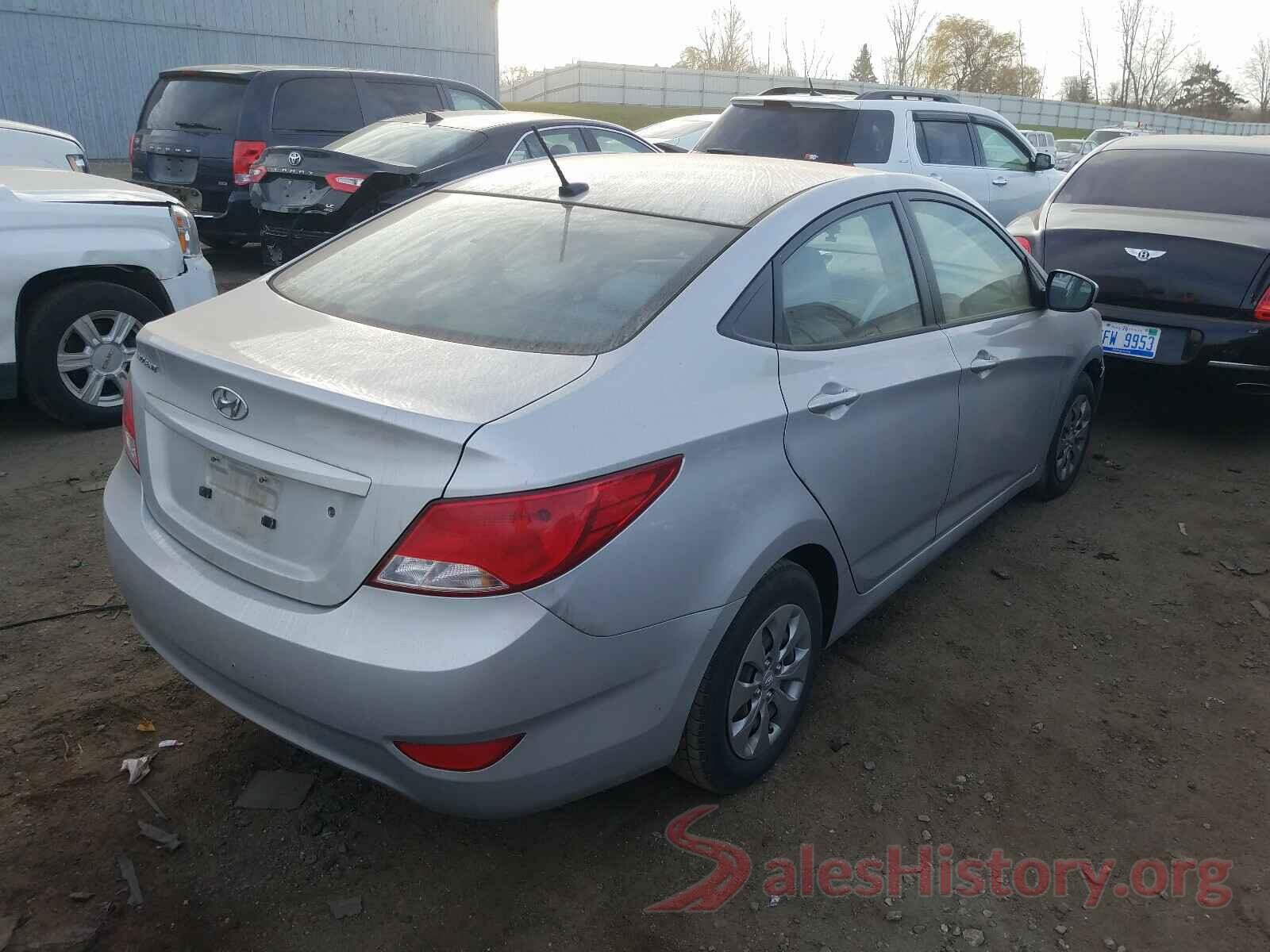 KMHCT4AE6GU964462 2016 HYUNDAI ACCENT