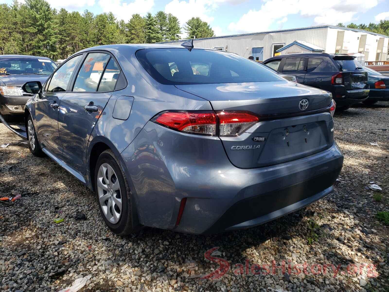 JTDEPMAE8MJ130255 2021 TOYOTA COROLLA