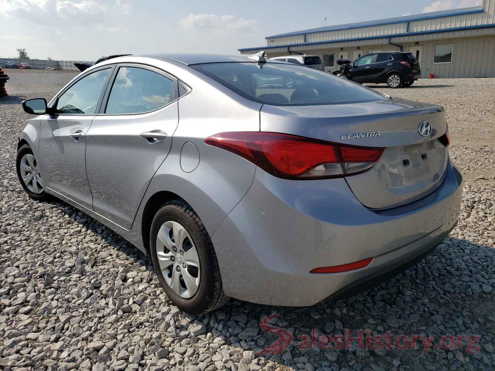 5NPDH4AE8GH664720 2016 HYUNDAI ELANTRA