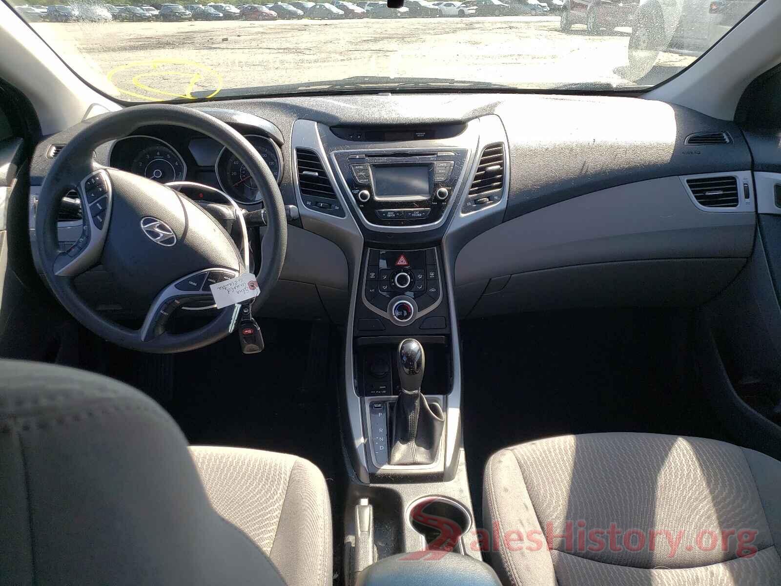 5NPDH4AE7GH712126 2016 HYUNDAI ELANTRA