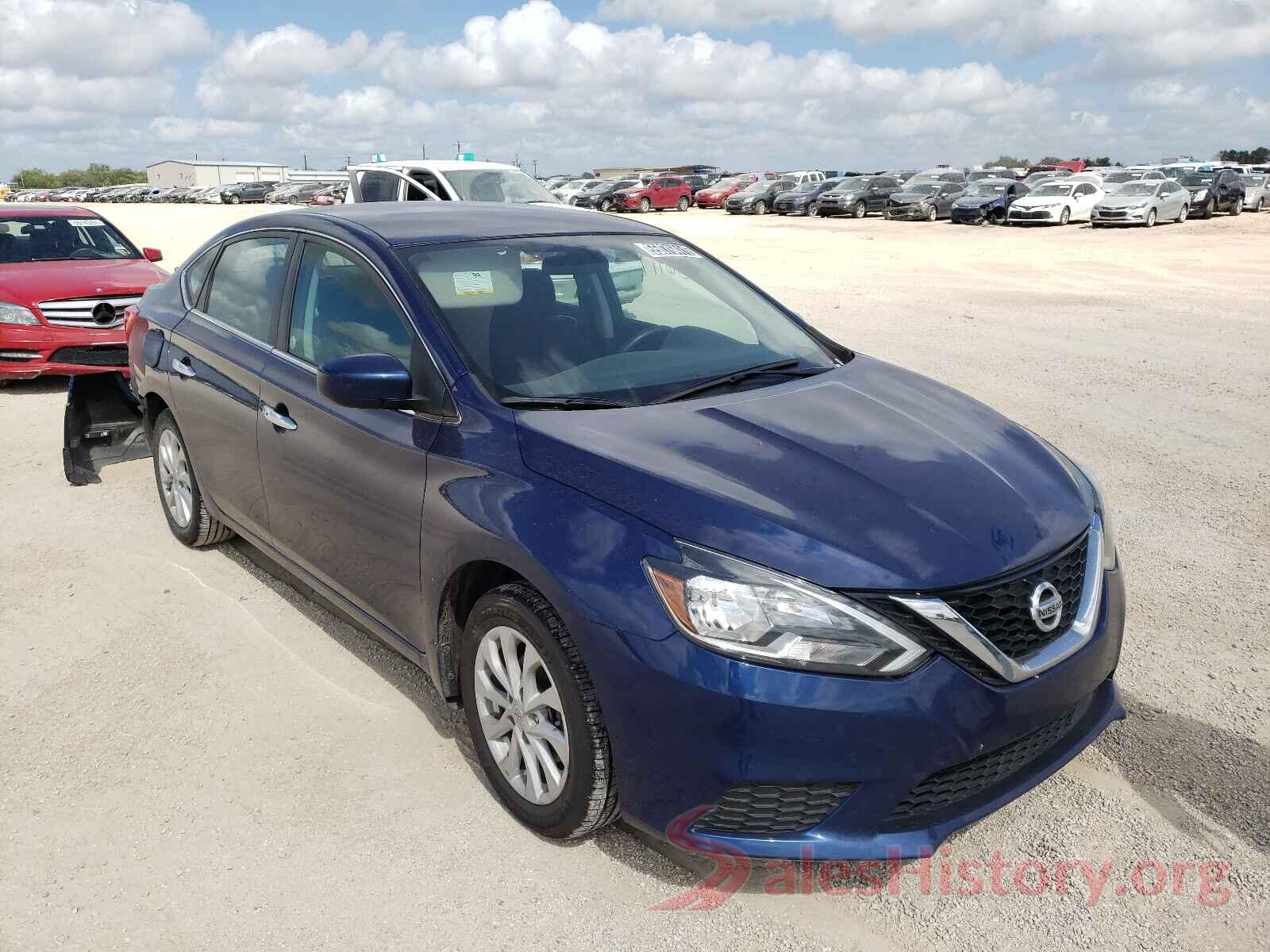 3N1AB7APXKY263921 2019 NISSAN SENTRA