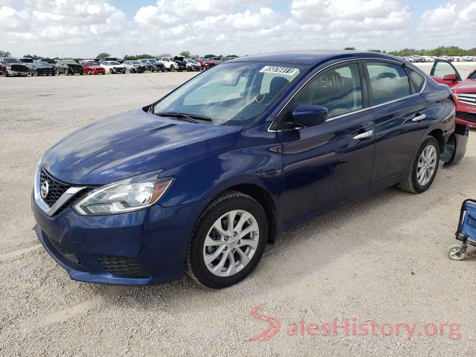 3N1AB7APXKY263921 2019 NISSAN SENTRA