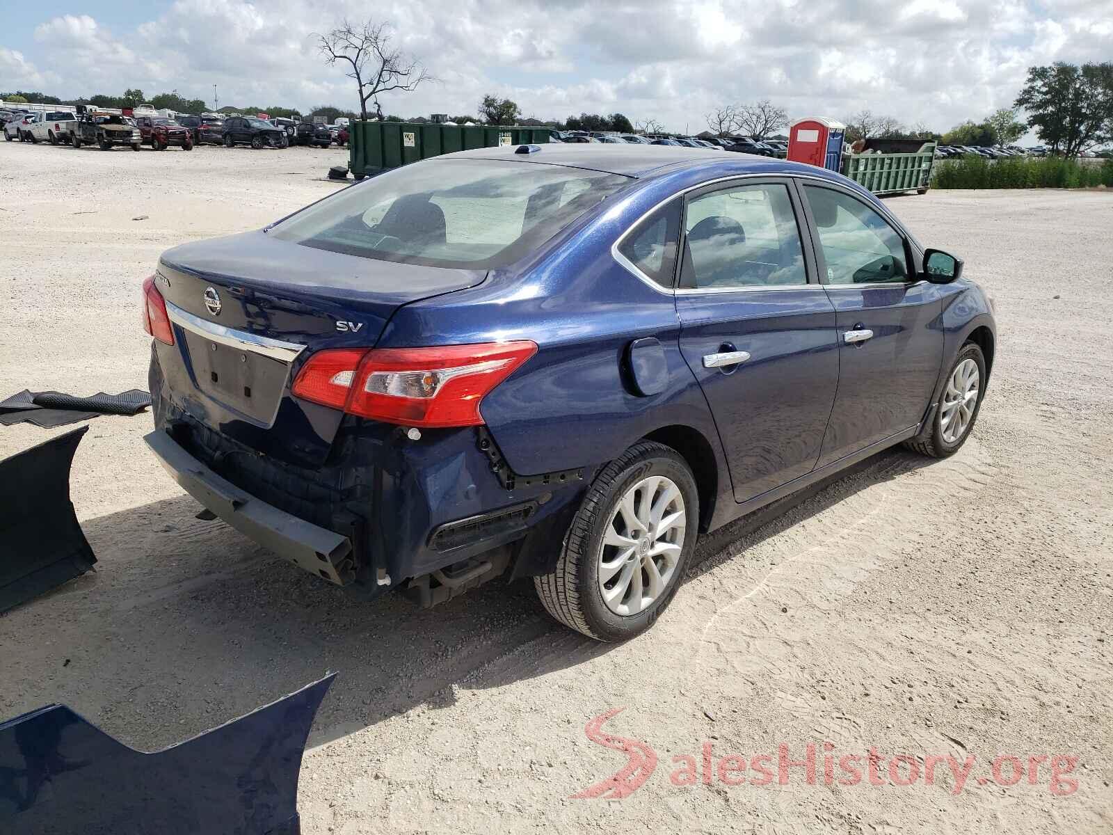 3N1AB7APXKY263921 2019 NISSAN SENTRA