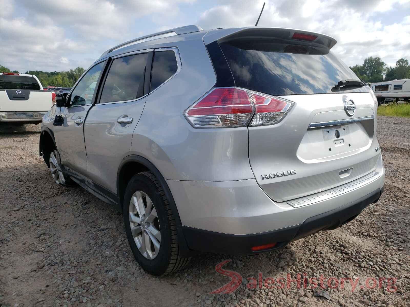 KNMAT2MV4GP656426 2016 NISSAN ROGUE