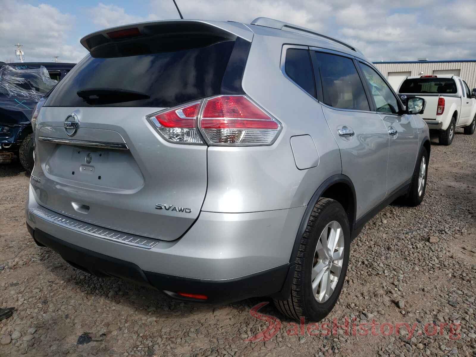 KNMAT2MV4GP656426 2016 NISSAN ROGUE