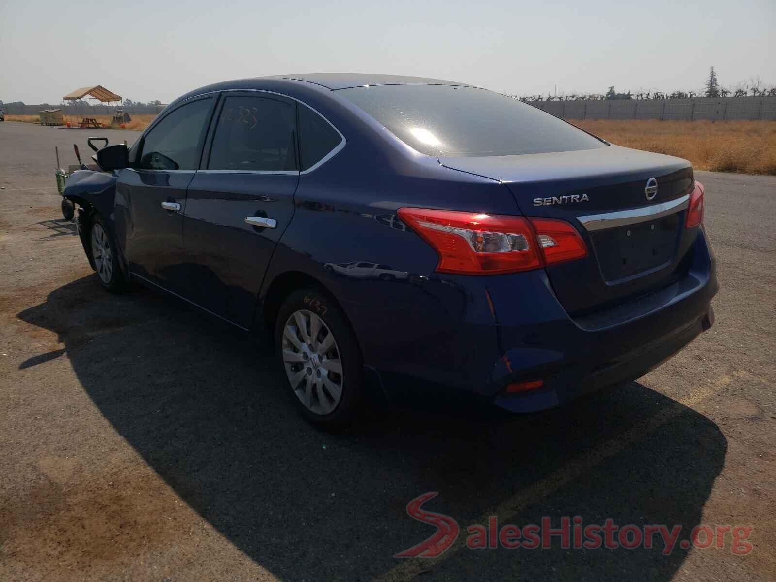 3N1AB7APXHY261353 2017 NISSAN SENTRA