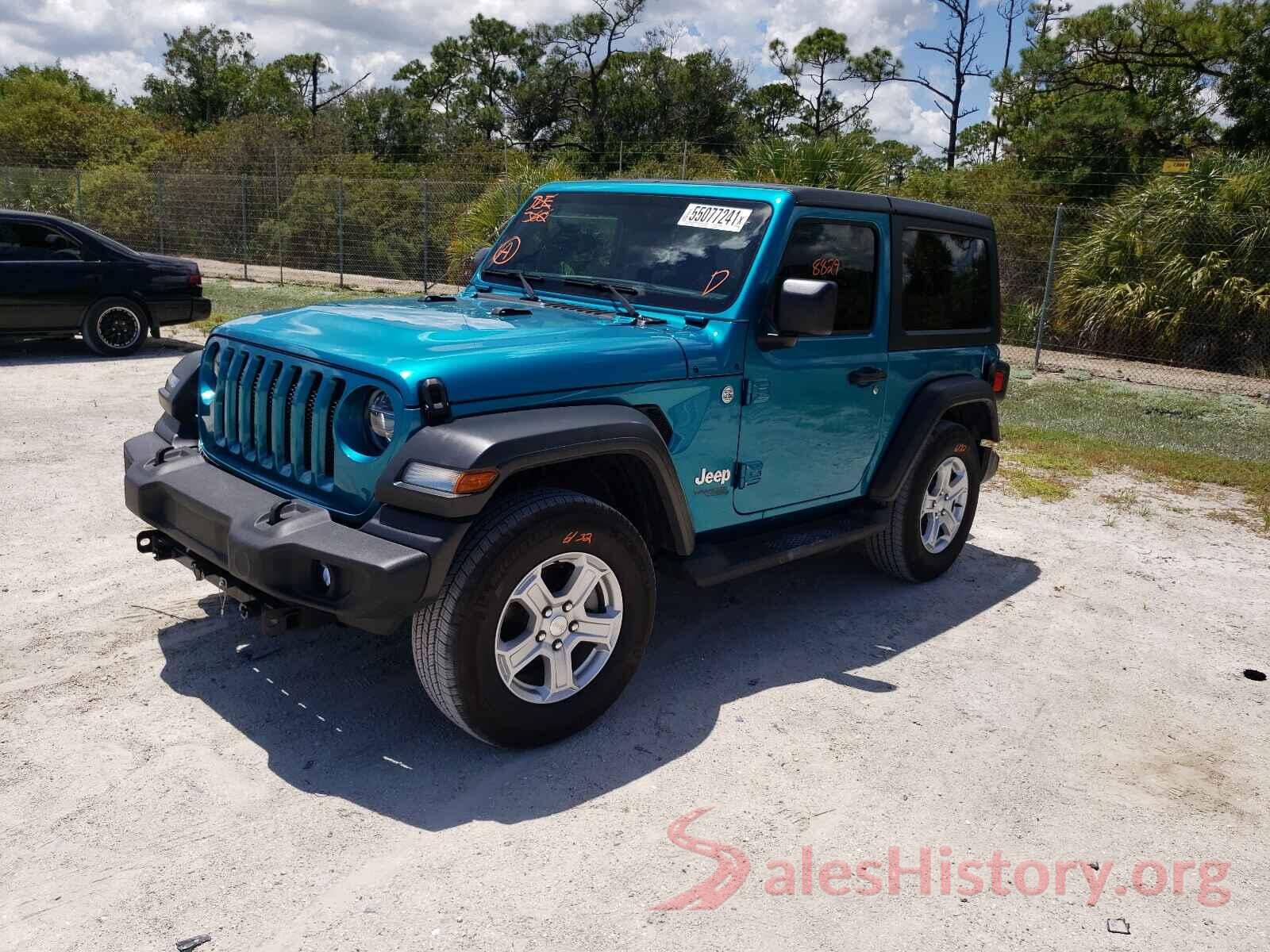 1C4GJXAG1LW286605 2020 JEEP WRANGLER