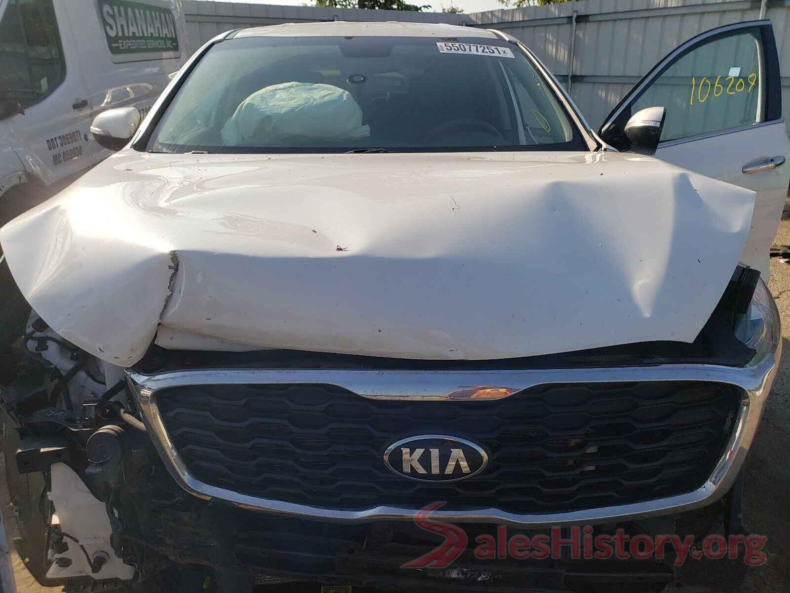 5XYPG4A52KG488814 2019 KIA SORENTO