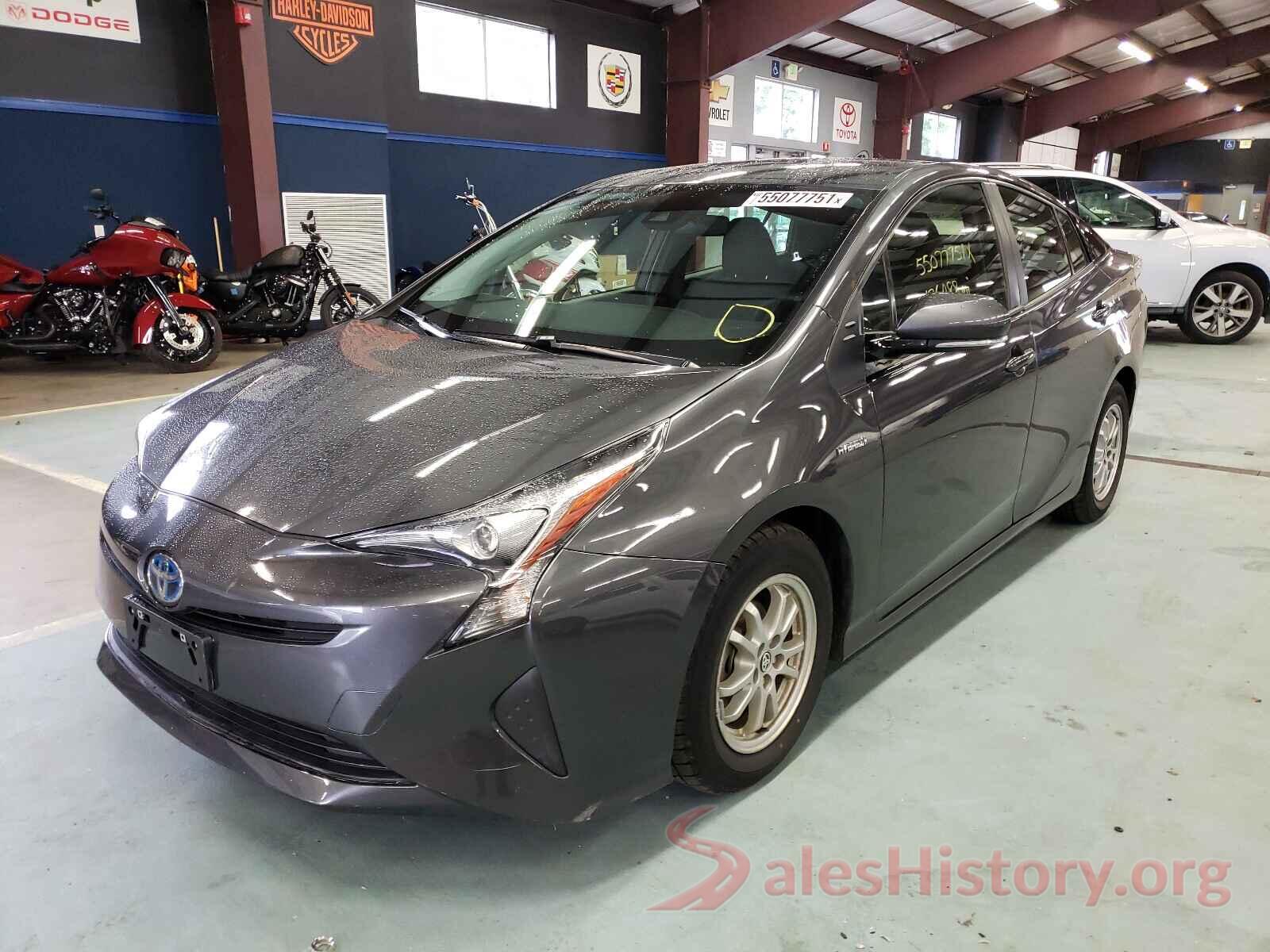 JTDKBRFU6H3033046 2017 TOYOTA PRIUS